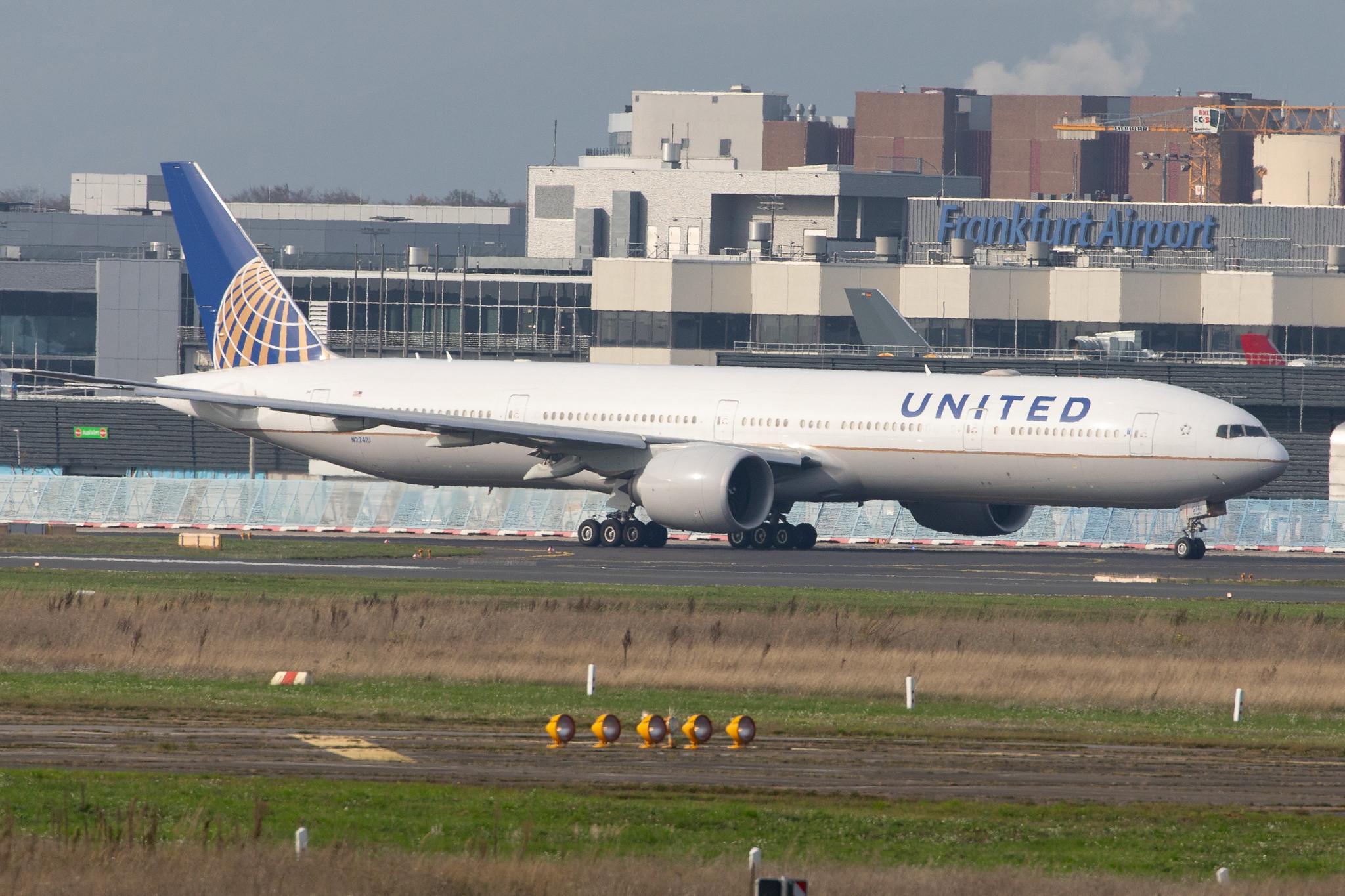 Frankfurt Airport: United Airlines (UA / UAL) |  Boeing 777-322(ER) B77W | N2341U | MSN 63721