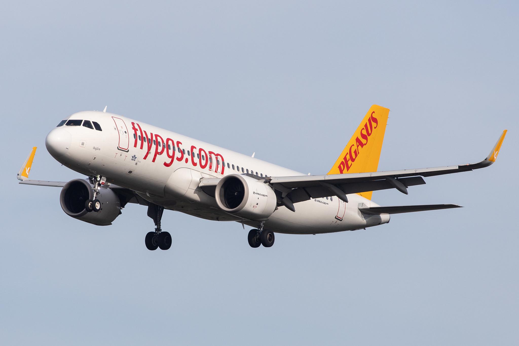 Frankfurt Airport: Pegasus Airlines (PC / PGT) |  Airbus A320-251N A20N | TC-NBD | MSN 7162