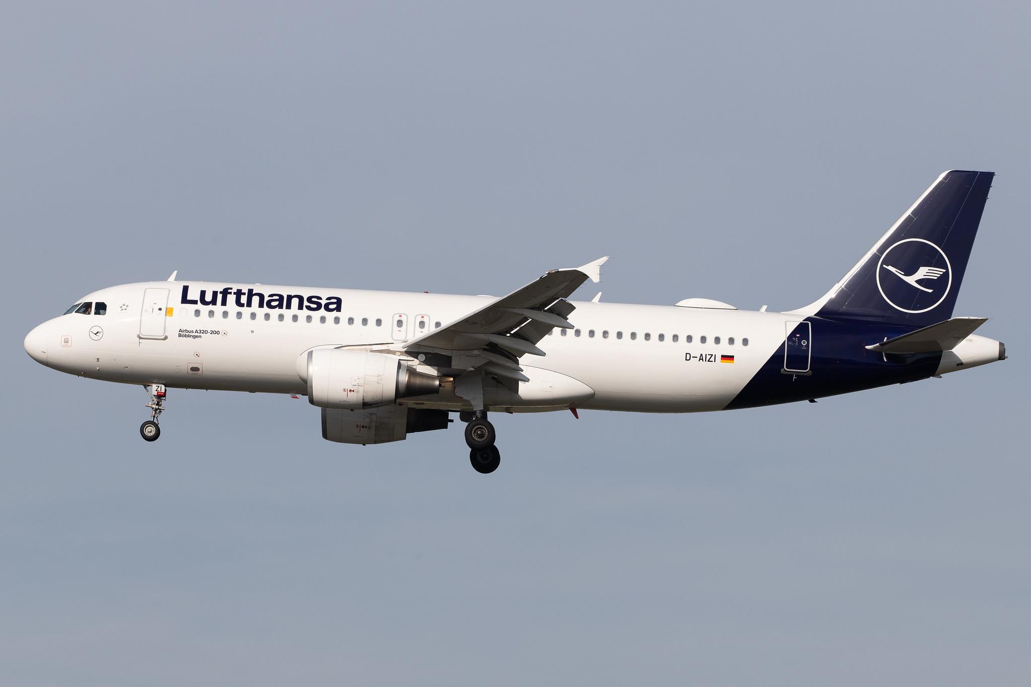 Frankfurt Airport: Lufthansa (LH / DLH) |  Airbus A320-214 A320 | D-AIZI | MSN 4398