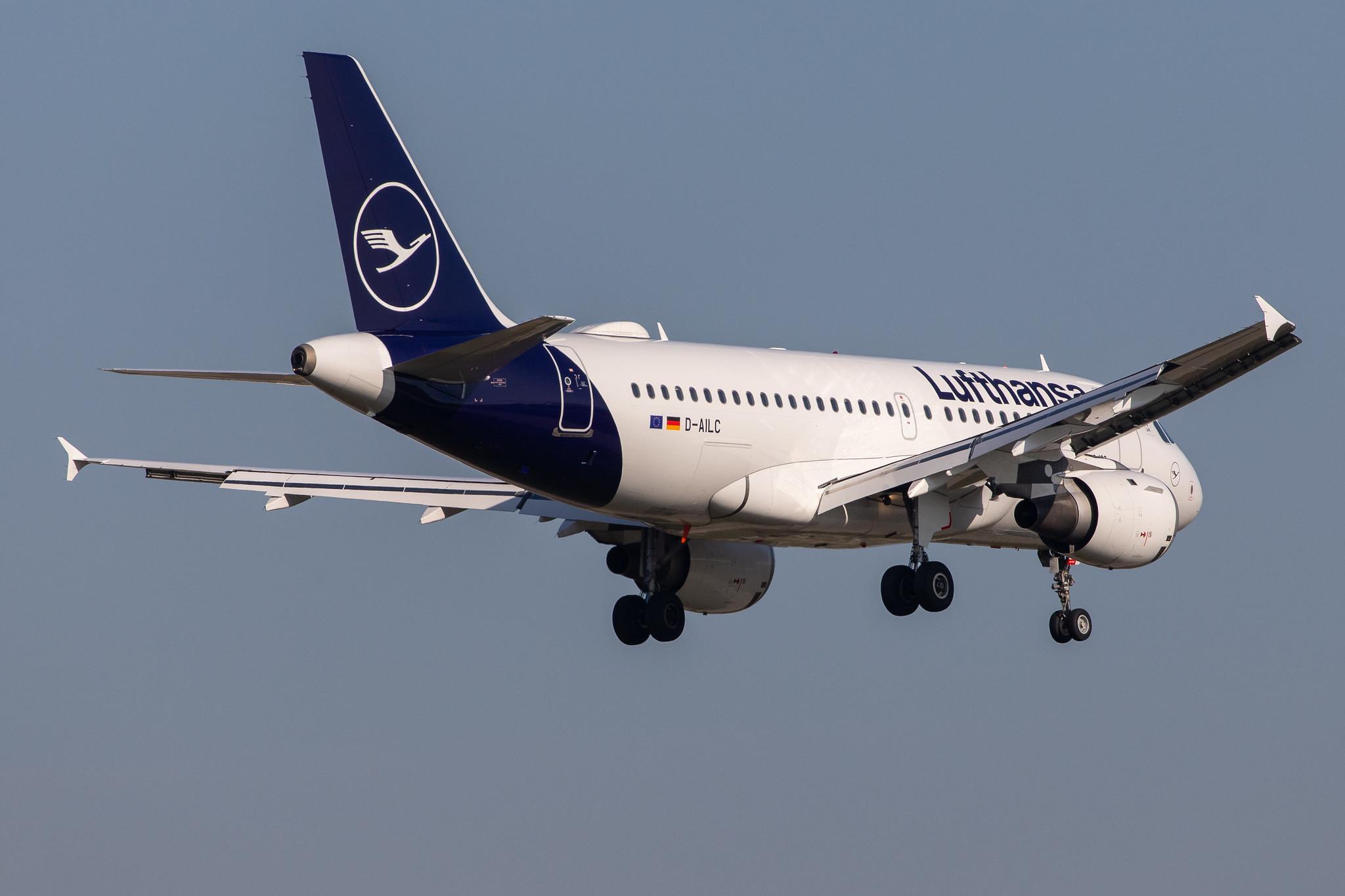 Frankfurt Airport: Lufthansa (LH / DLH) |  Airbus A319-114 A319 | D-AILC | MSN 0616