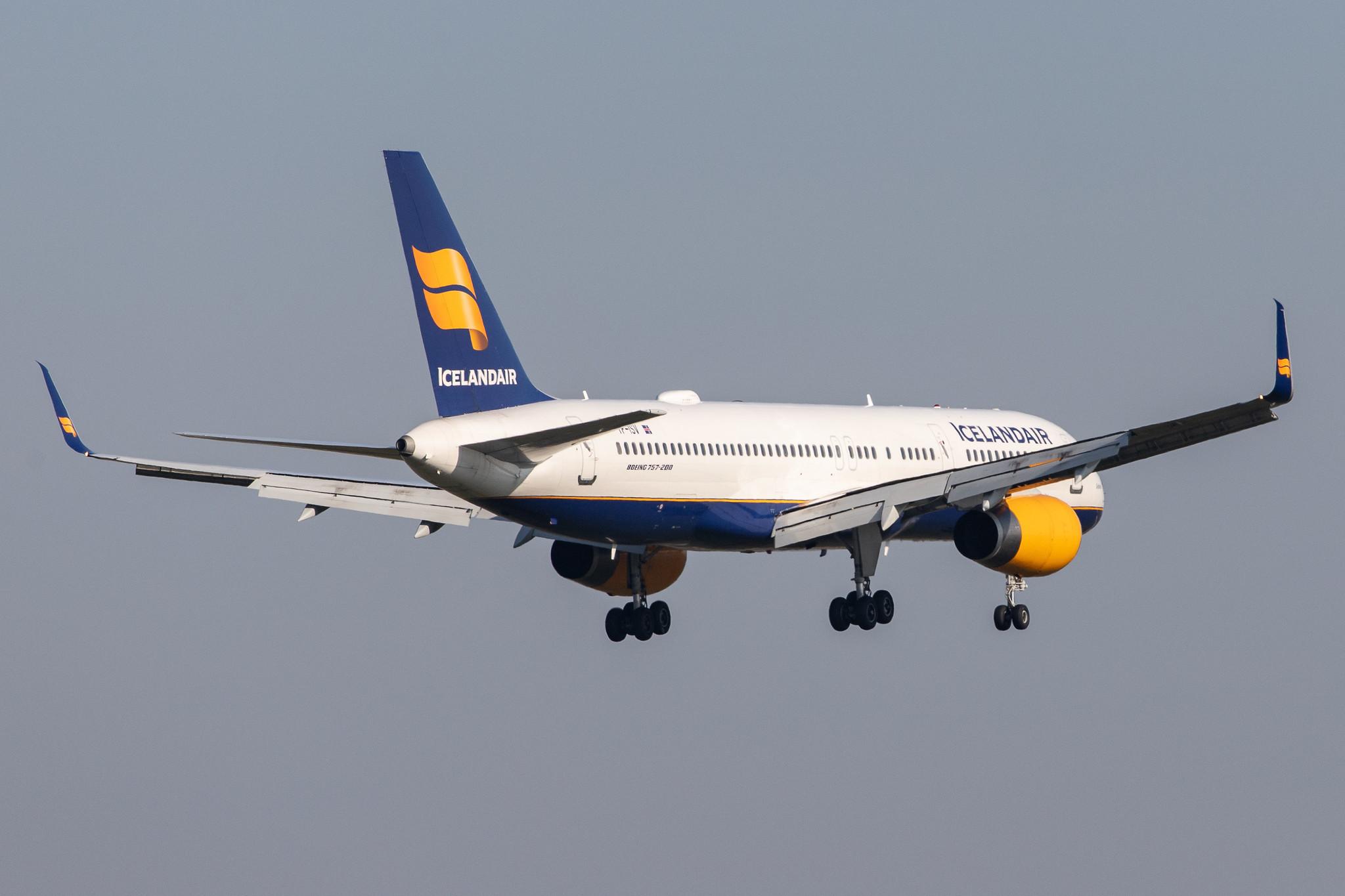 Frankfurt Airport: Icelandair (FI / ICE) |  Boeing 757-256 B752 | TF-ISV | MSN 26247