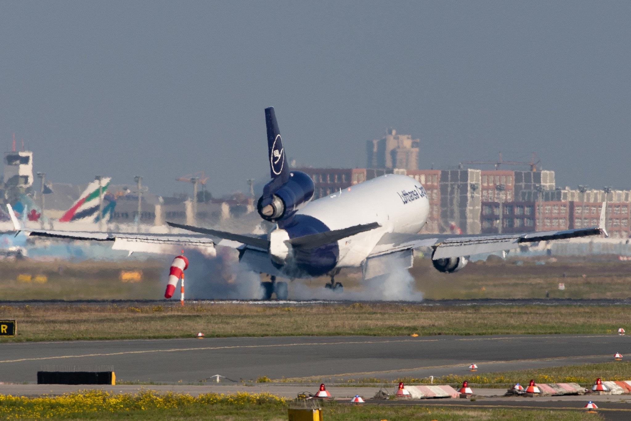 Frankfurt Airport: Lufthansa Cargo (/ GEC) |  McDonnell Douglas MD-11F MD11 | D-ALCC | MSN 48783