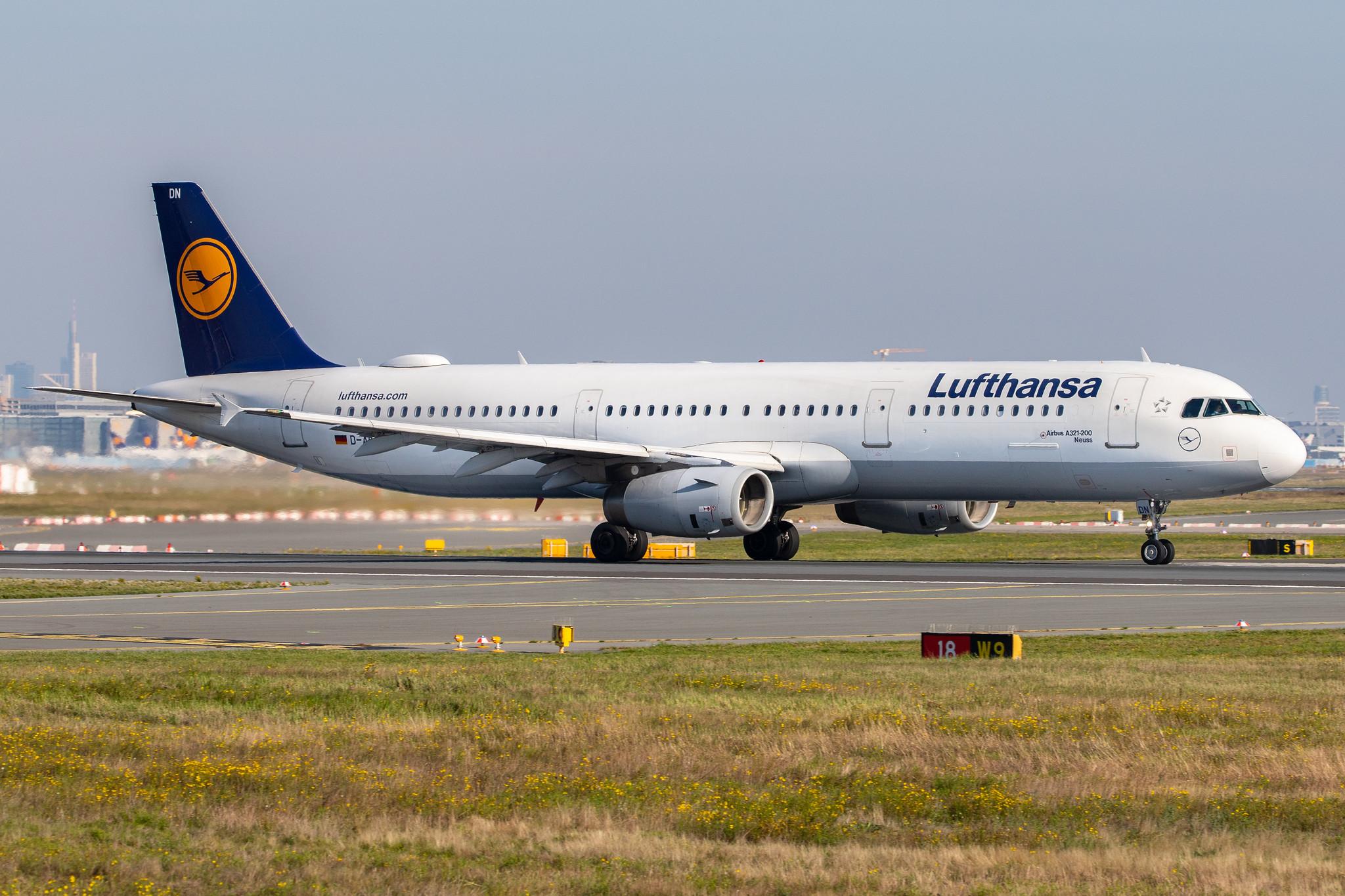 Frankfurt Airport: Lufthansa (LH / DLH) |  Airbus A321-231 A321 | D-AIDN | MSN 4976
