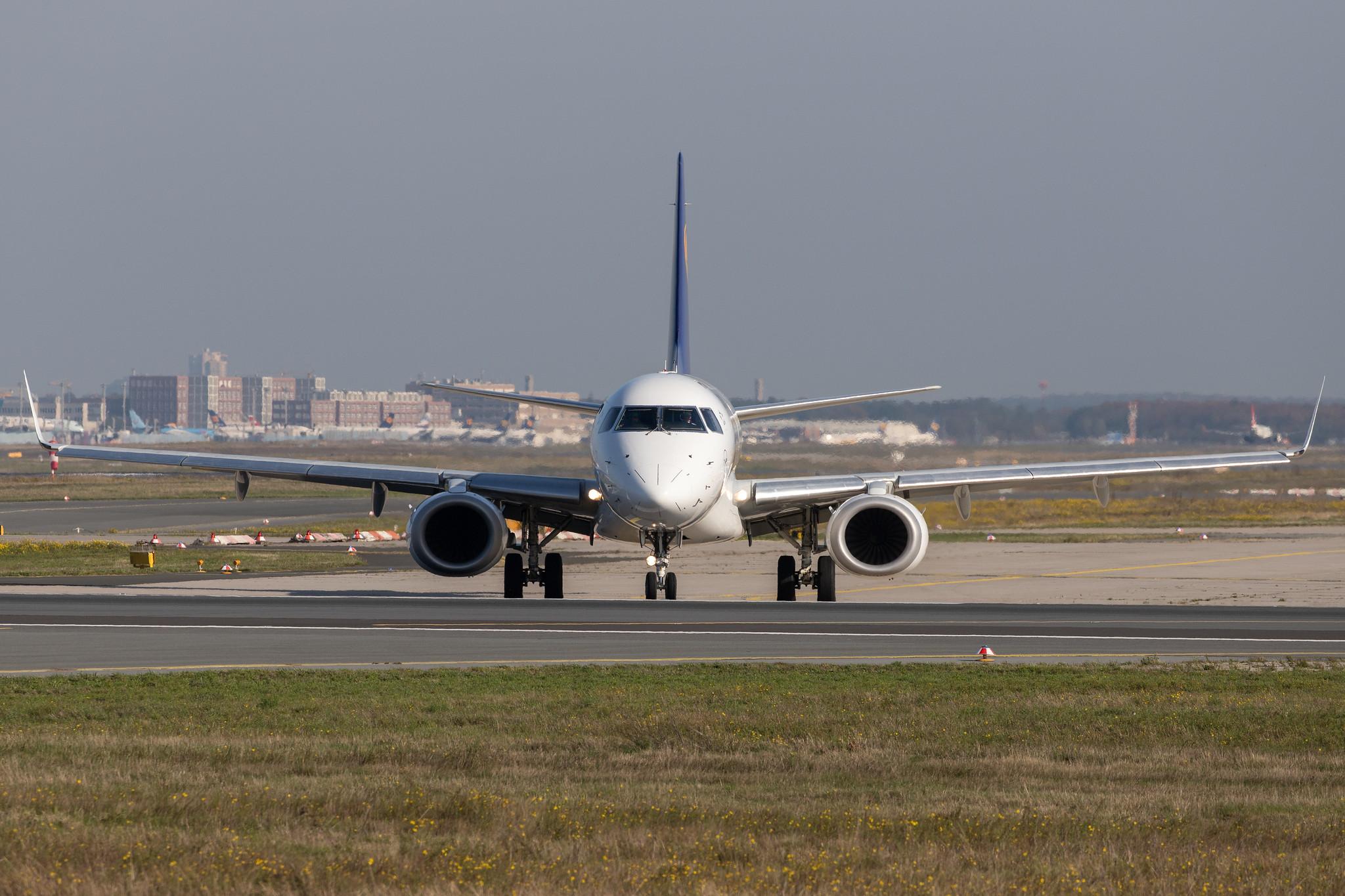 Frankfurt Airport: Lufthansa (LH / DLH) | Operator: Lufthansa CityLine |  Embraer ERJ-190LR E190 | D-AECI | MSN 19000381