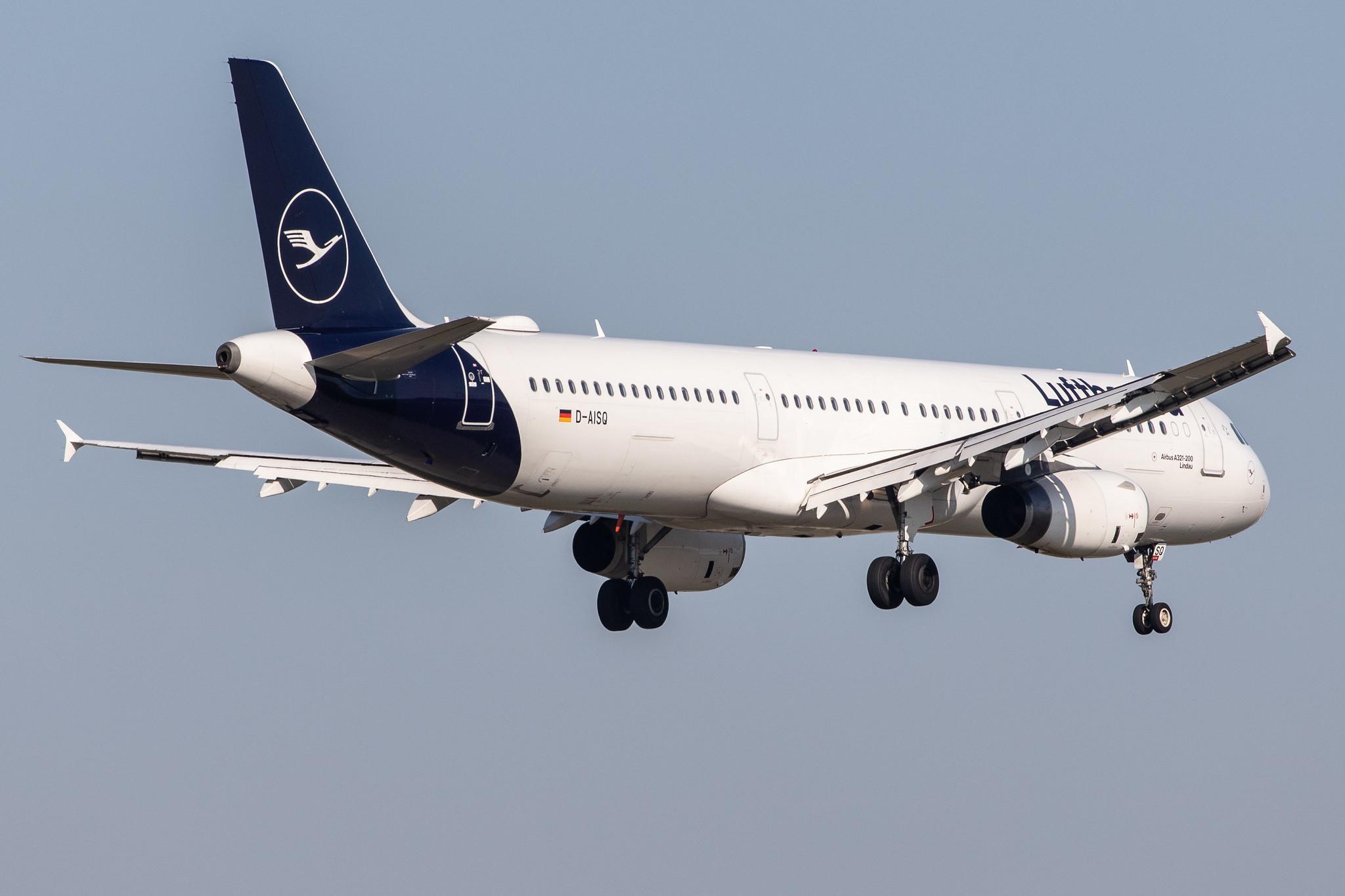 Frankfurt Airport: Lufthansa (LH / DLH) |  Airbus A321-231 A321 | D-AISQ | MSN 3936