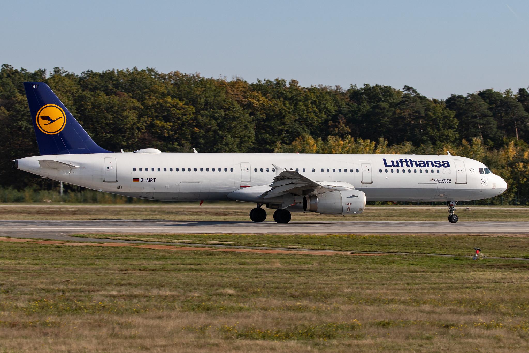 Frankfurt Airport: Lufthansa (LH / DLH) |  Airbus A321-131 A321 | D-AIRT | MSN 0652