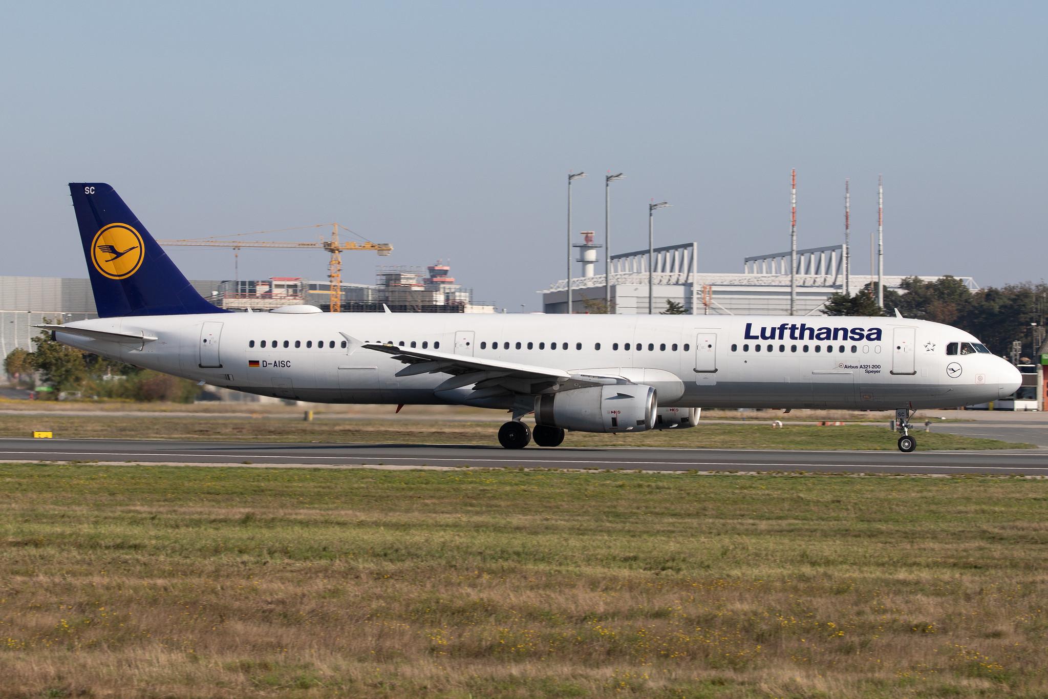 Frankfurt Airport: Lufthansa (LH / DLH) |  Airbus A321-231 A321 | D-AISC | MSN 1161