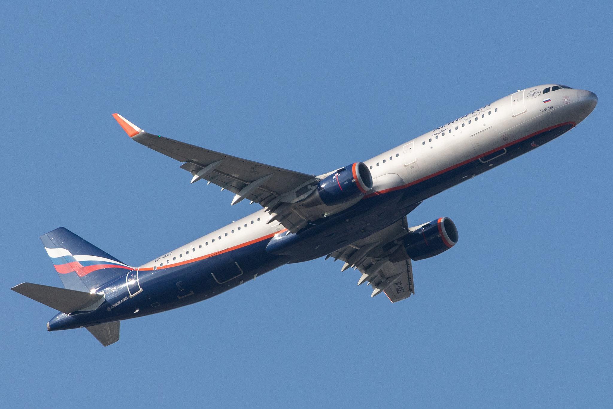 Frankfurt Airport: Aeroflot (SU / AFL) |  Airbus A321-211 A321 | VP-BAZ | MSN 7300