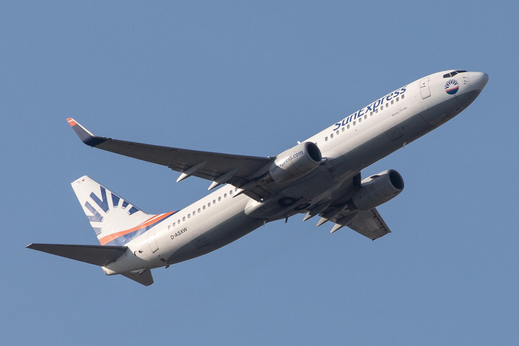 Frankfurt Airport: SunExpress (XQ / SXS) | Operator: SunExpress Deutschland |  Boeing 737-8HC B738 | D-ASXW | MSN 36530