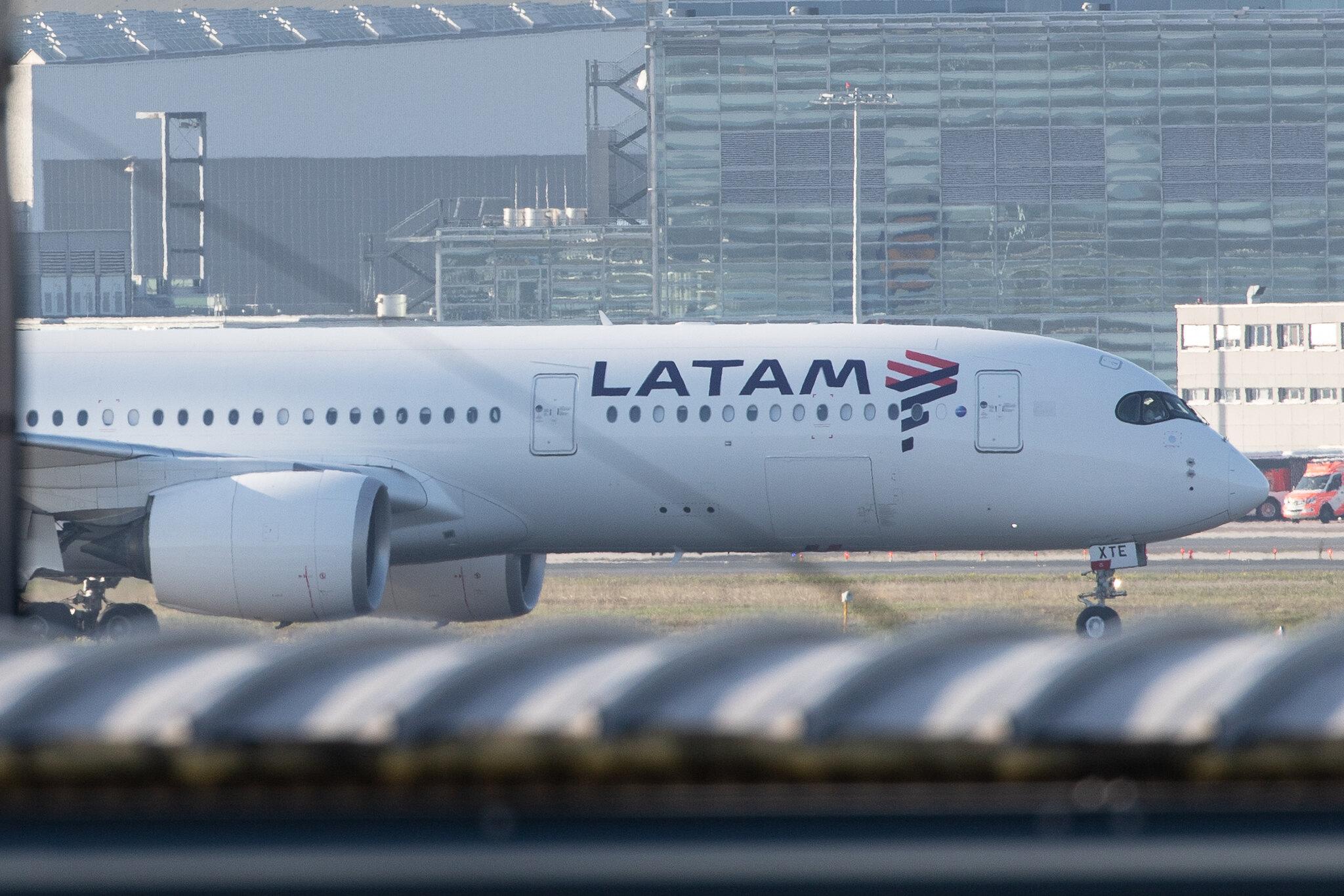 Frankfurt Airport: LATAM Brasil (JJ / TAM) |  Airbus A350-941 A359 | PR-XTE | MSN 048