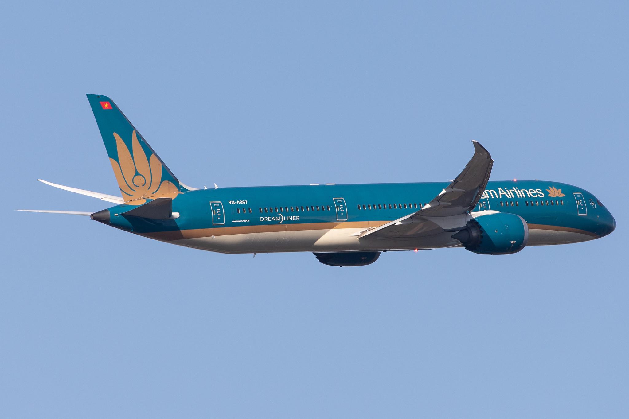 Frankfurt Airport: Vietnam Airlines (VN / HVN) |  Boeing 787-9 Dreamliner B789 | VN-A867 | MSN 39287