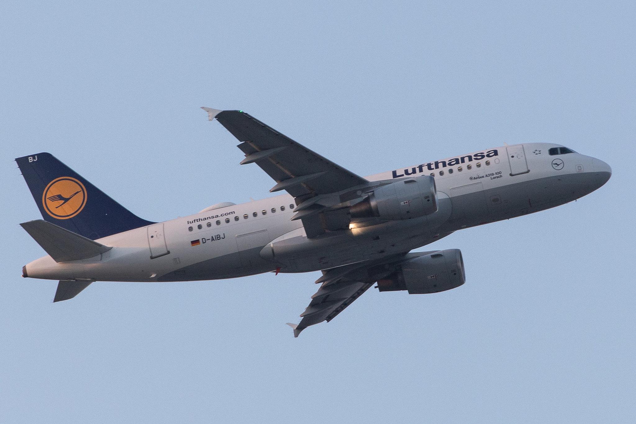 Frankfurt Airport: Lufthansa (LH / DLH) |  Airbus A319-112 A319 | D-AIBJ | MSN 5293
