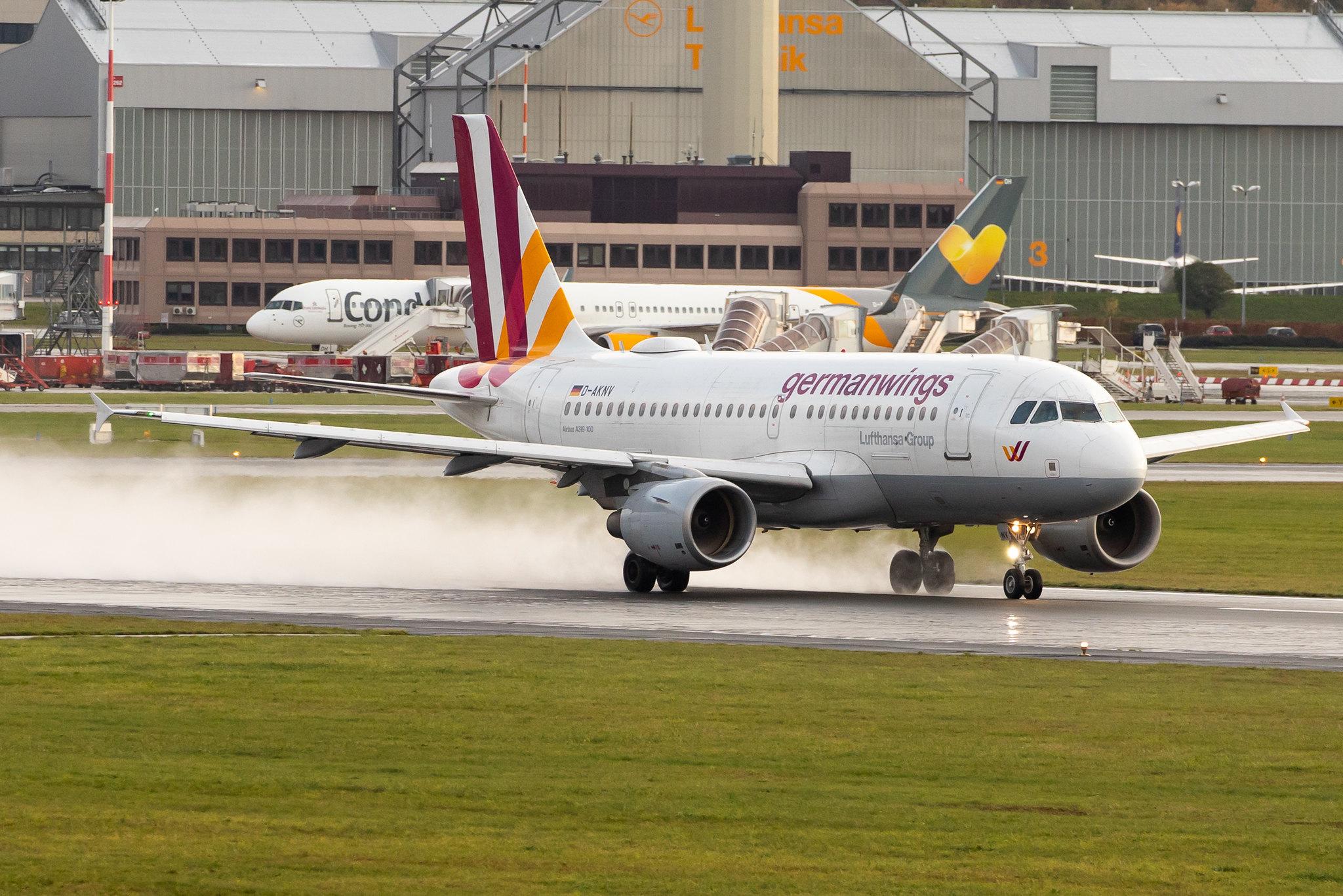 Hamburg Airport: Eurowings (EW / EWG) | Operator: Germanwings |  Airbus A319-112 A319 | D-AKNV | MSN 2632