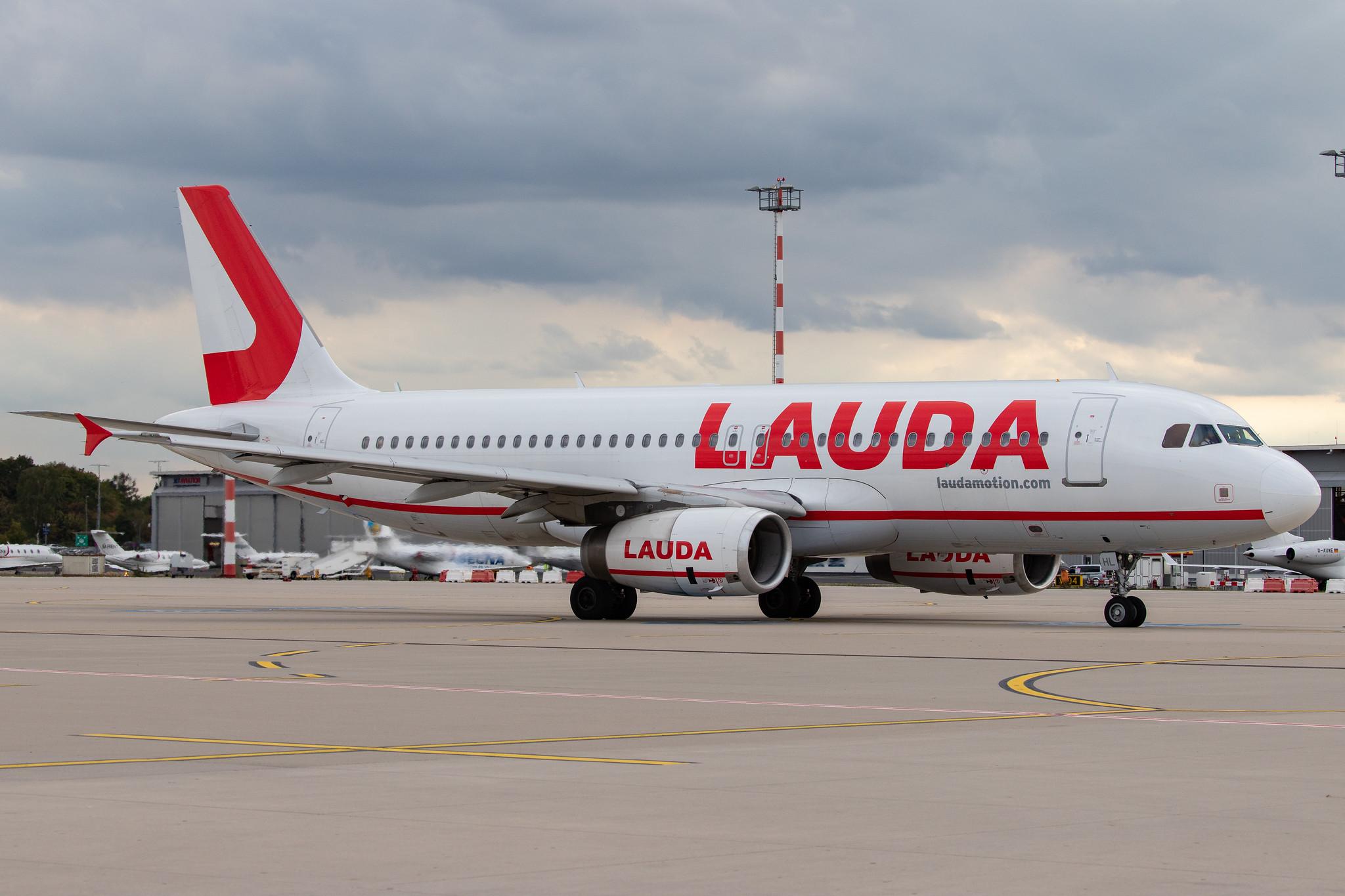 Düsseldorf Airport: Laudamotion (OE / LDM) |  Airbus A320-232 A320 | OE-IHL | MSN 3105