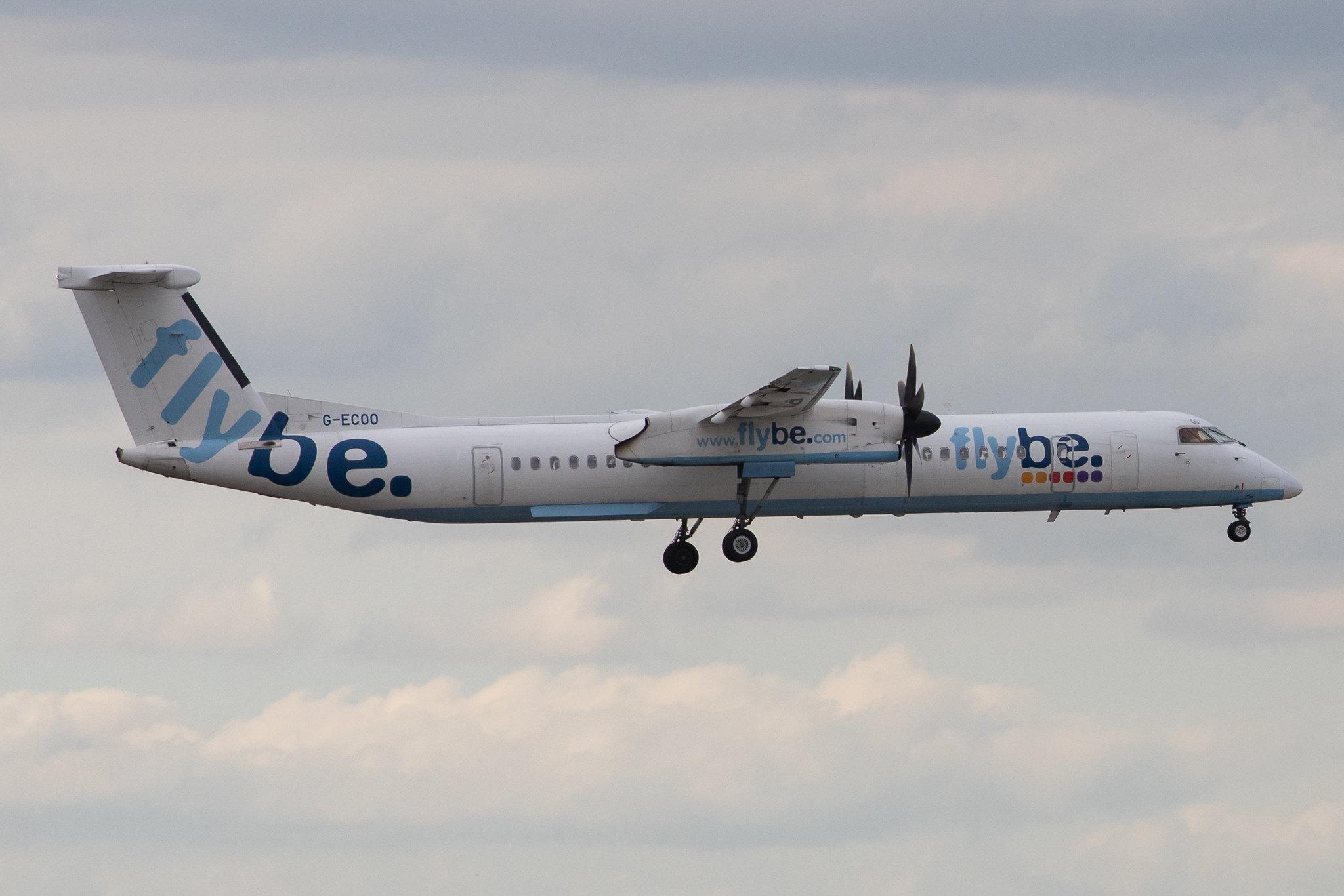 Düsseldorf Airport: Flybe (BE / BEE) |  De Havilland Canada Dash 8-400 DH8D | G-ECOO | MSN 4237