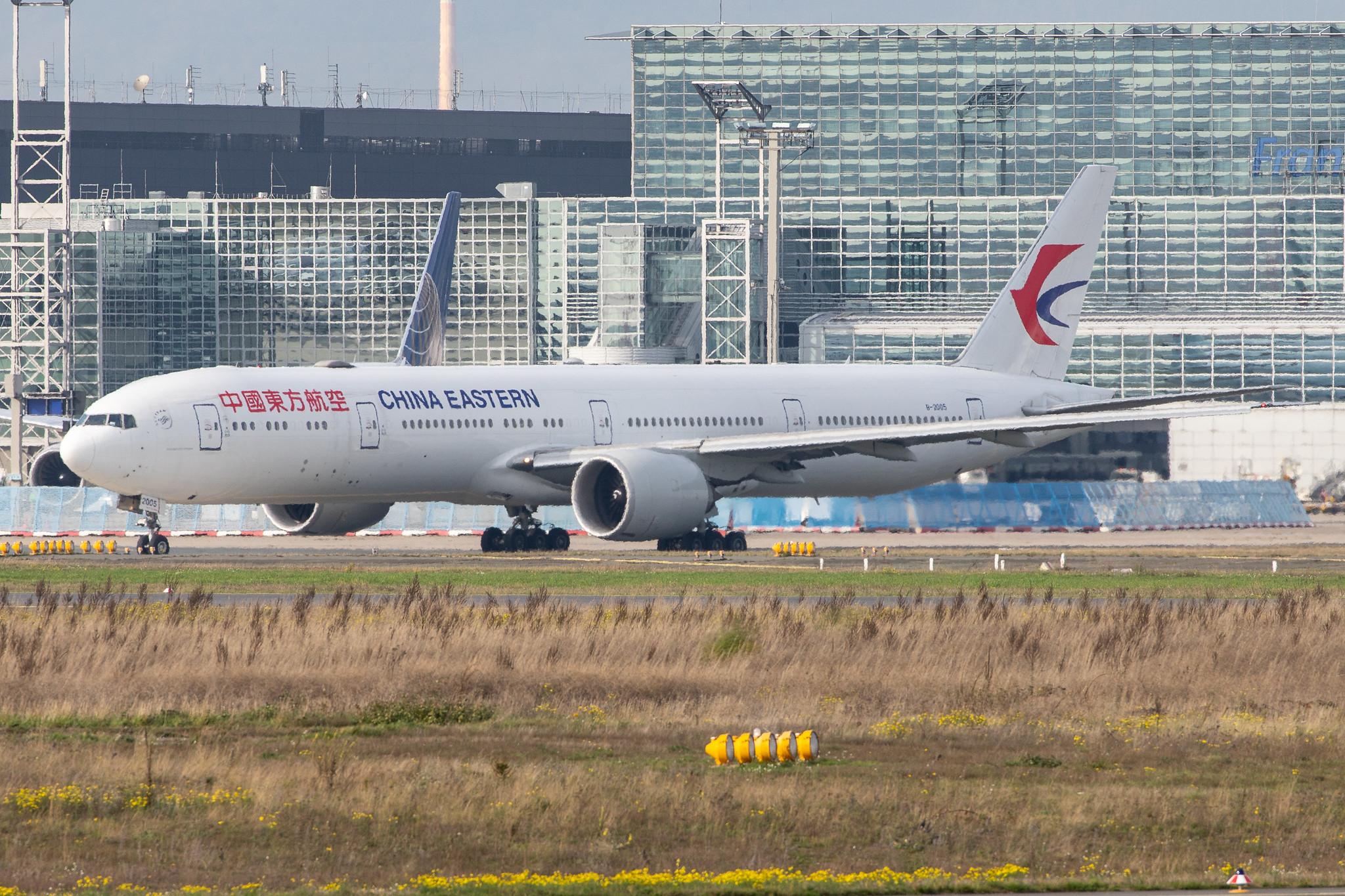 Frankfurt Airport: China Eastern Airlines (MU / CES) |  Boeing 777-39P(ER) B77W | B-2005 | MSN 43271