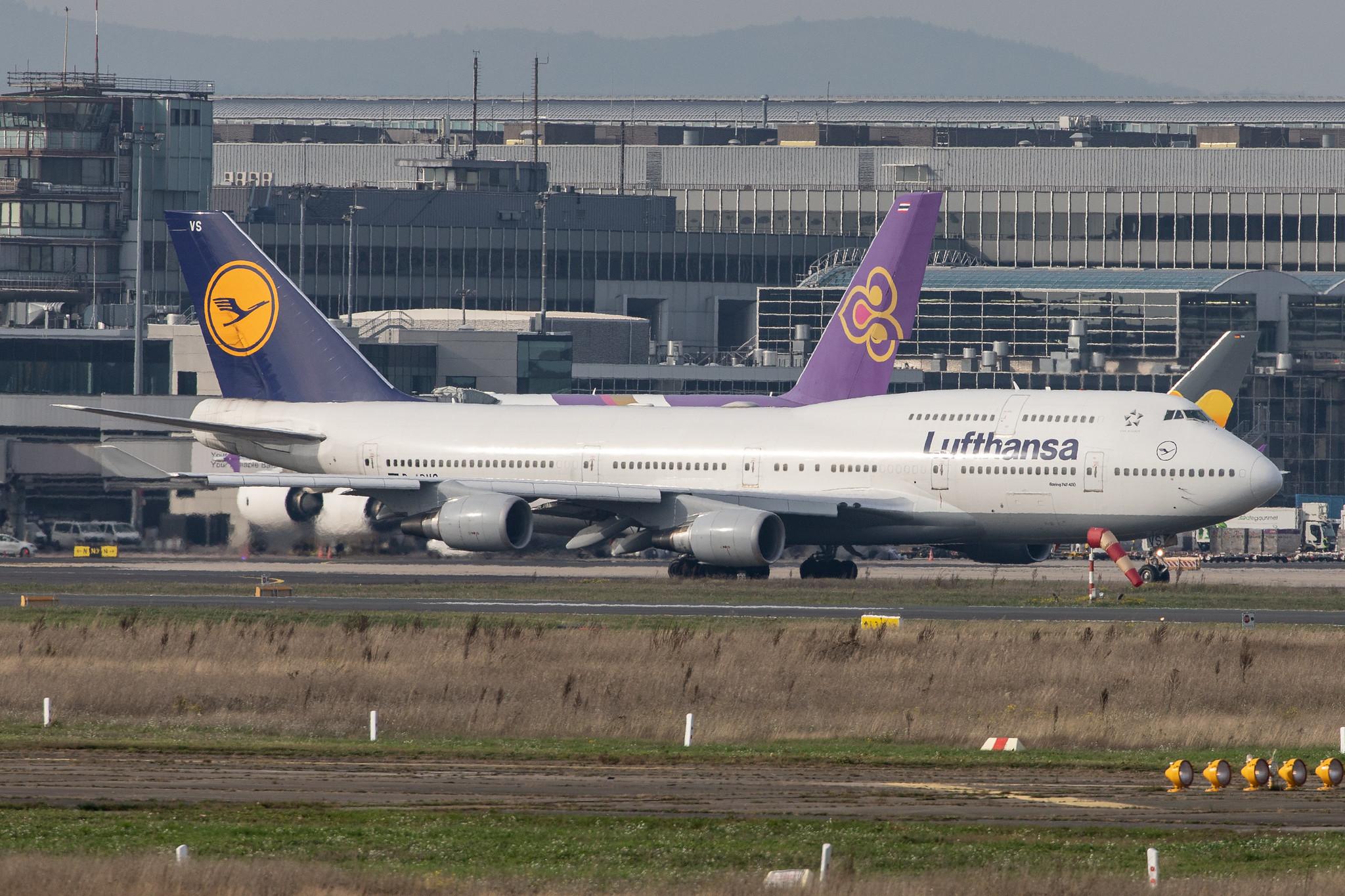 Frankfurt Airport: Lufthansa (LH / DLH) |  Boeing 747-430 B744 | D-ABVS | MSN 28286