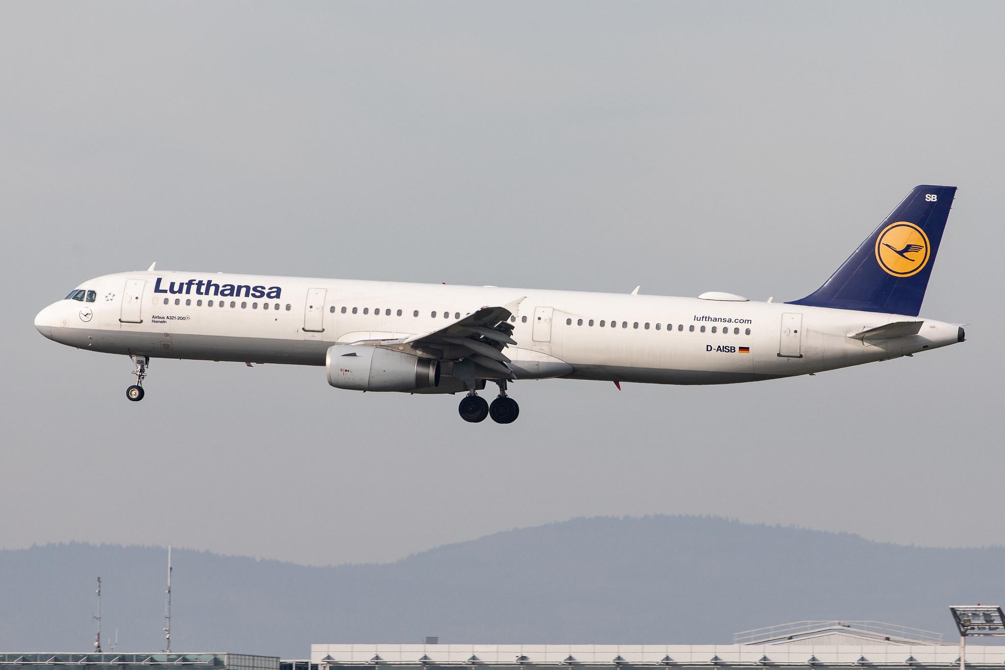 Frankfurt Airport: Lufthansa (LH / DLH) |  Airbus A321-231 A321 | D-AISH | MSN 3265