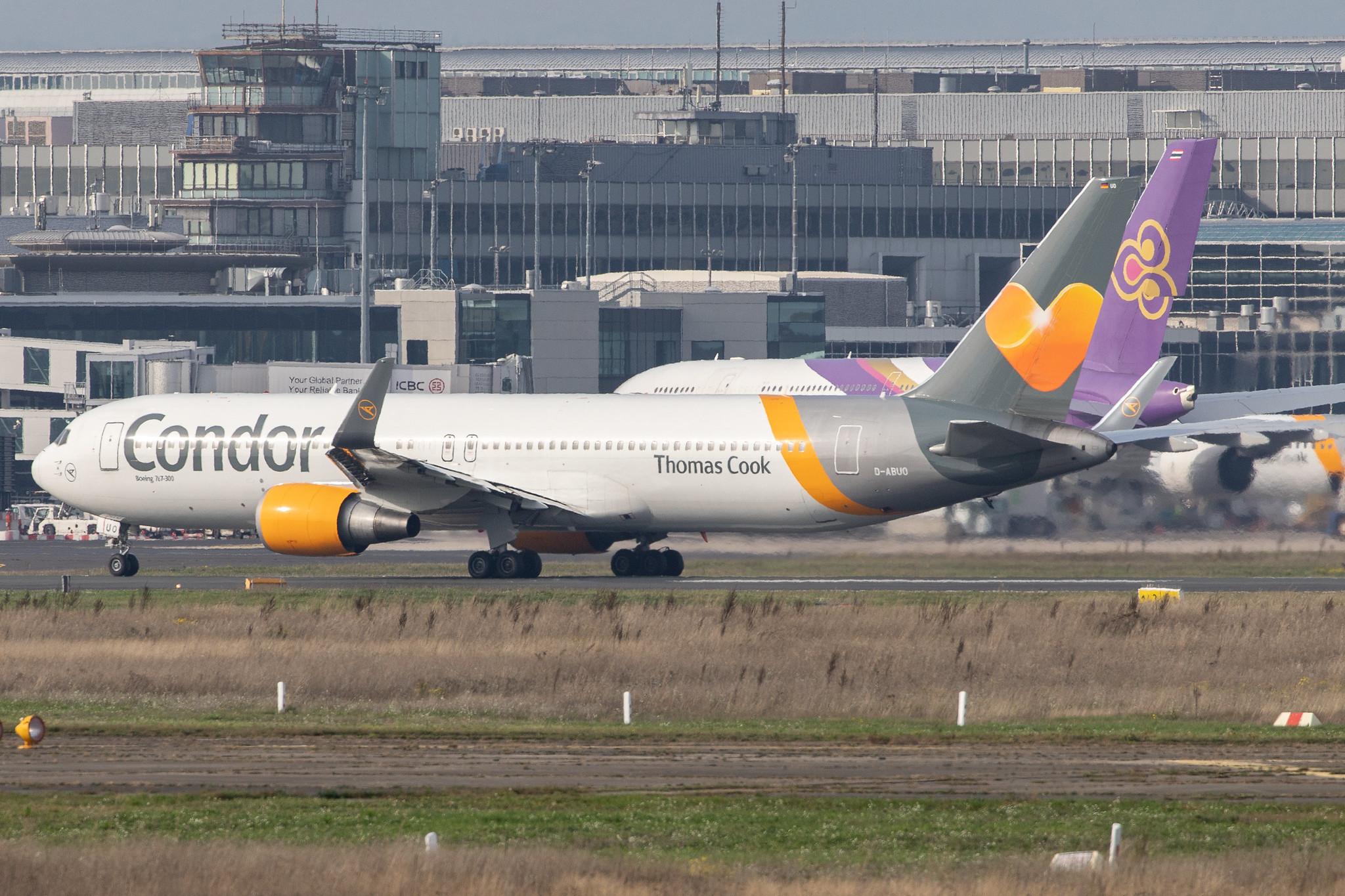Frankfurt Airport: Condor (DE / CFG) |  Boeing 767-330(ER) B763 | D-ABUZ | MSN 25209