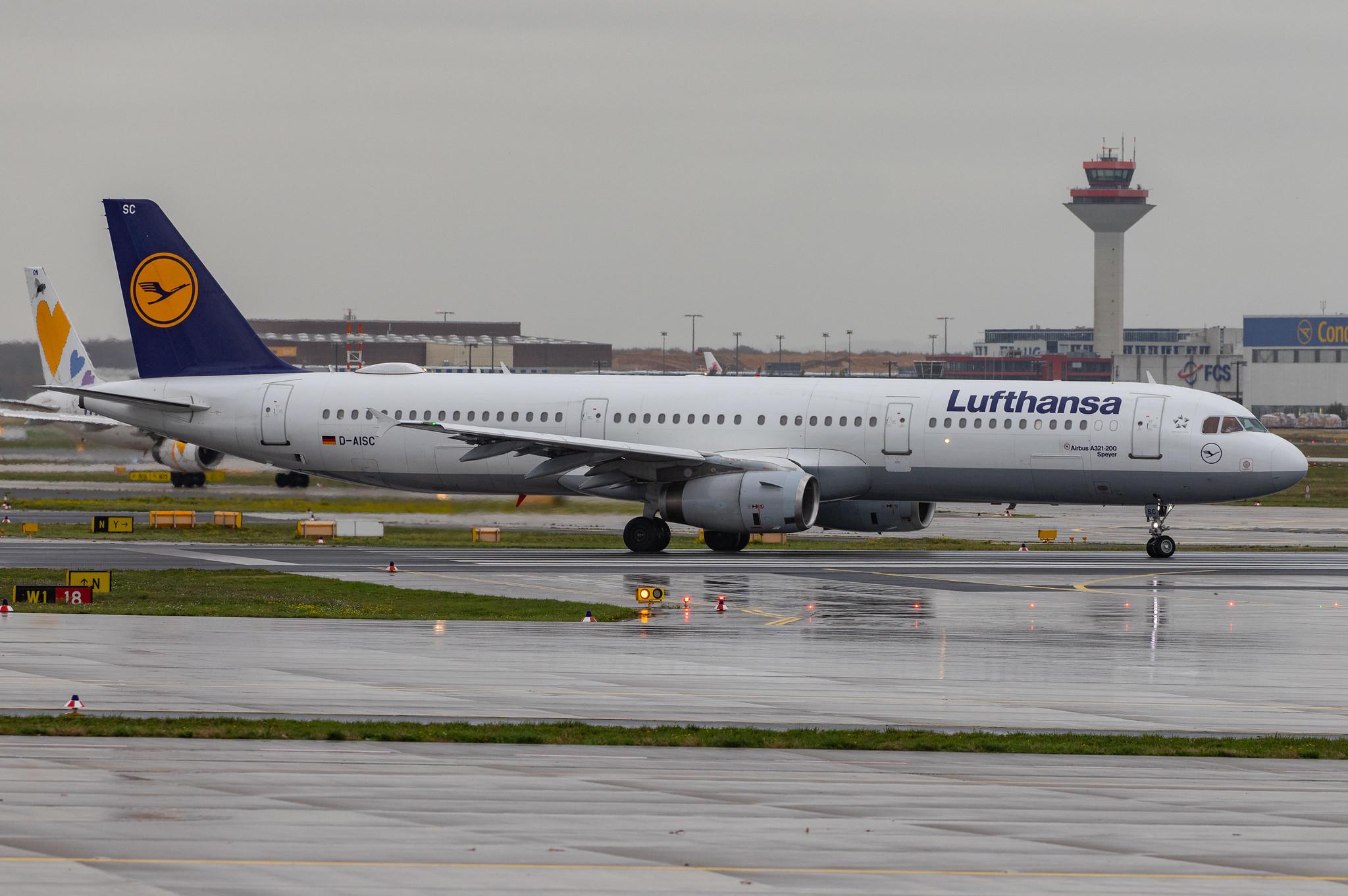 Frankfurt Airport: Lufthansa (LH / DLH) |  Airbus A321-231 A321 | D-AISC | MSN 1161