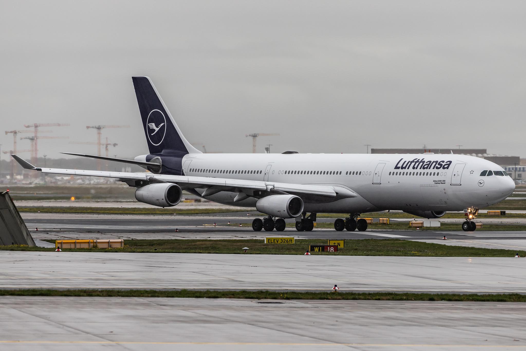 Frankfurt Airport: Lufthansa (LH / DLH) |  Airbus A340-313 A343 | D-AIGU | MSN 0321