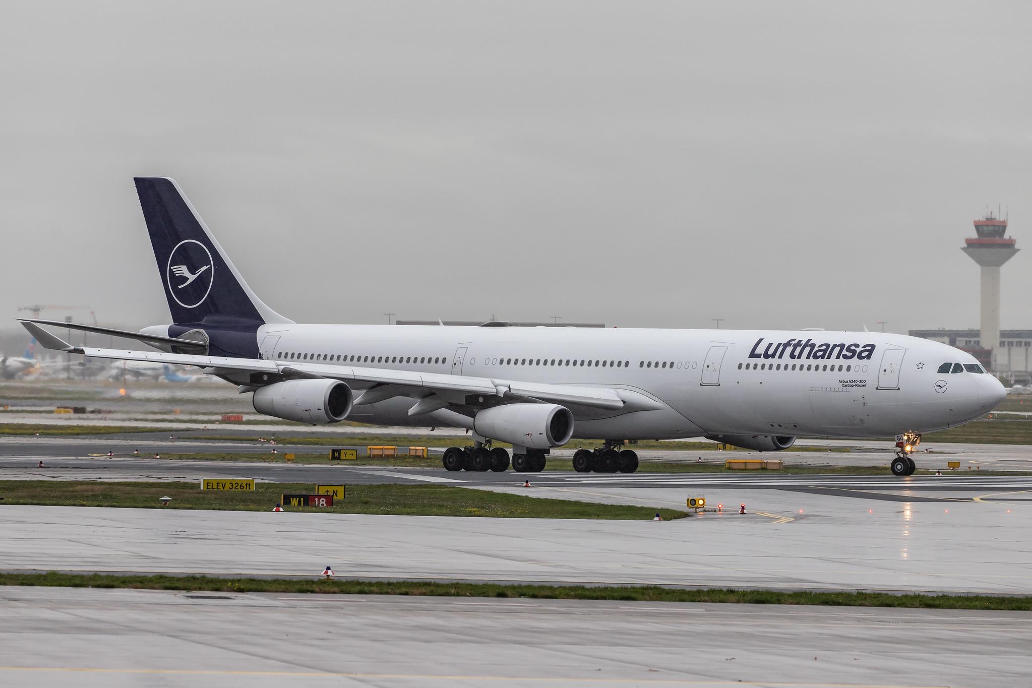 Frankfurt Airport: Lufthansa (LH / DLH) |  Airbus A340-313 A343 | D-AIGU | MSN 0321