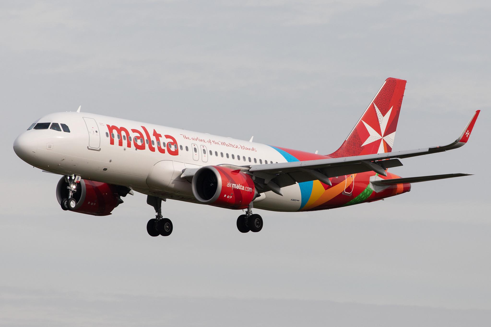Hamburg Airport: Air Malta (KM / AMC) |  Airbus A320-251N A20N | 9H-NEB | MSN 8940