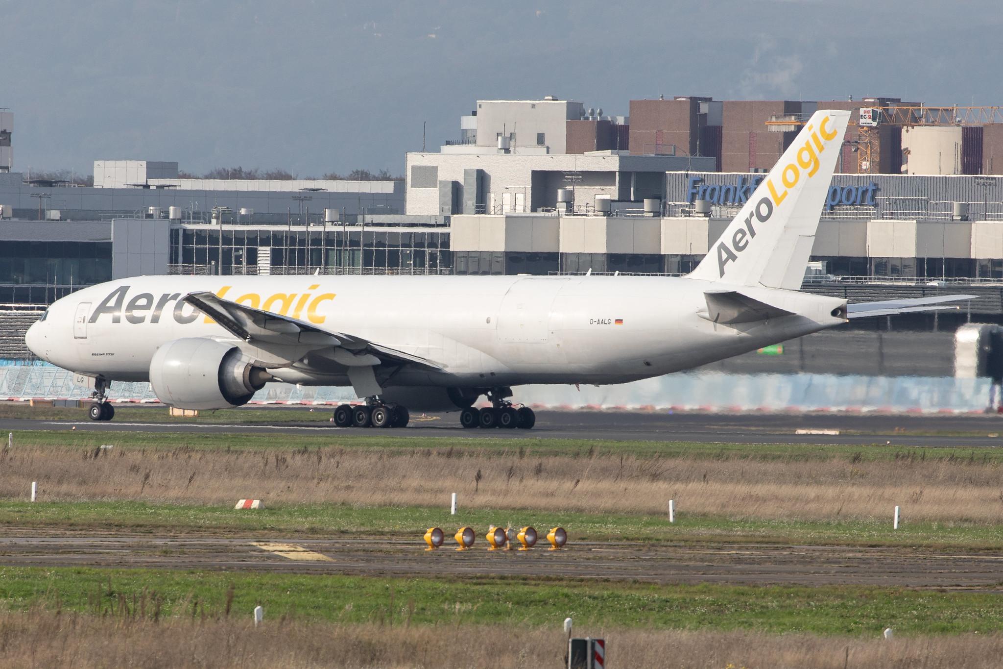Frankfurt Airport: AeroLogic (3S / BOX) |  Boeing 777-FZN B77L | D-AALG | MSN 36199