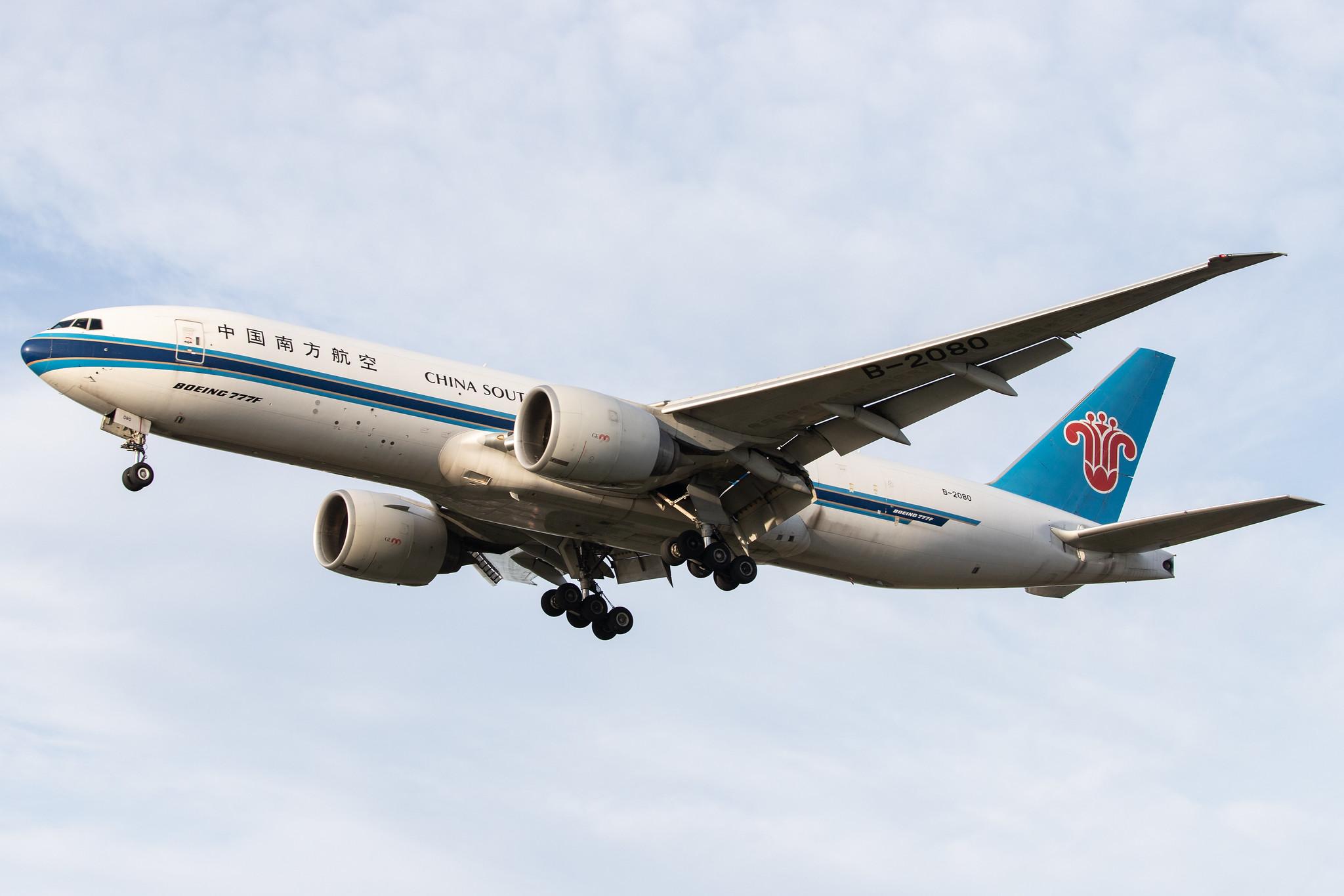 Frankfurt Airport: China Southern Cargo (CZ / CSN) | Operator: China Southern Airlines |  Boeing 777-F1B B77L | B-2080 | MSN 37314
