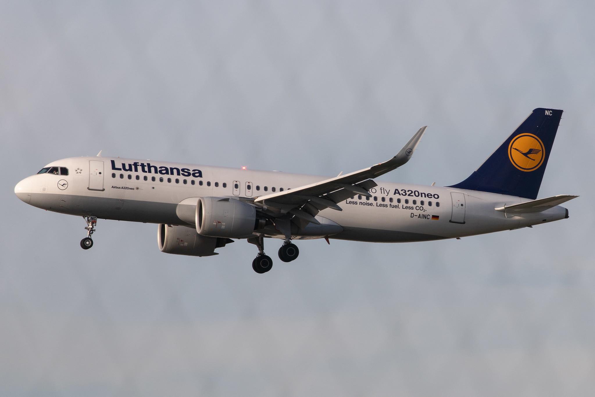 Frankfurt Airport: Lufthansa (LH / DLH) |  Airbus A320-271N A20N | D-AINC | MSN 6920