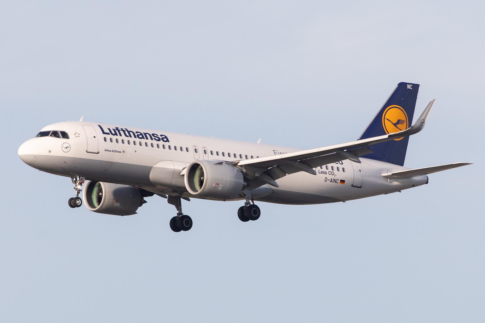 Frankfurt Airport: Lufthansa (LH / DLH) |  Airbus A320-271N A20N | D-AINC | MSN 6920
