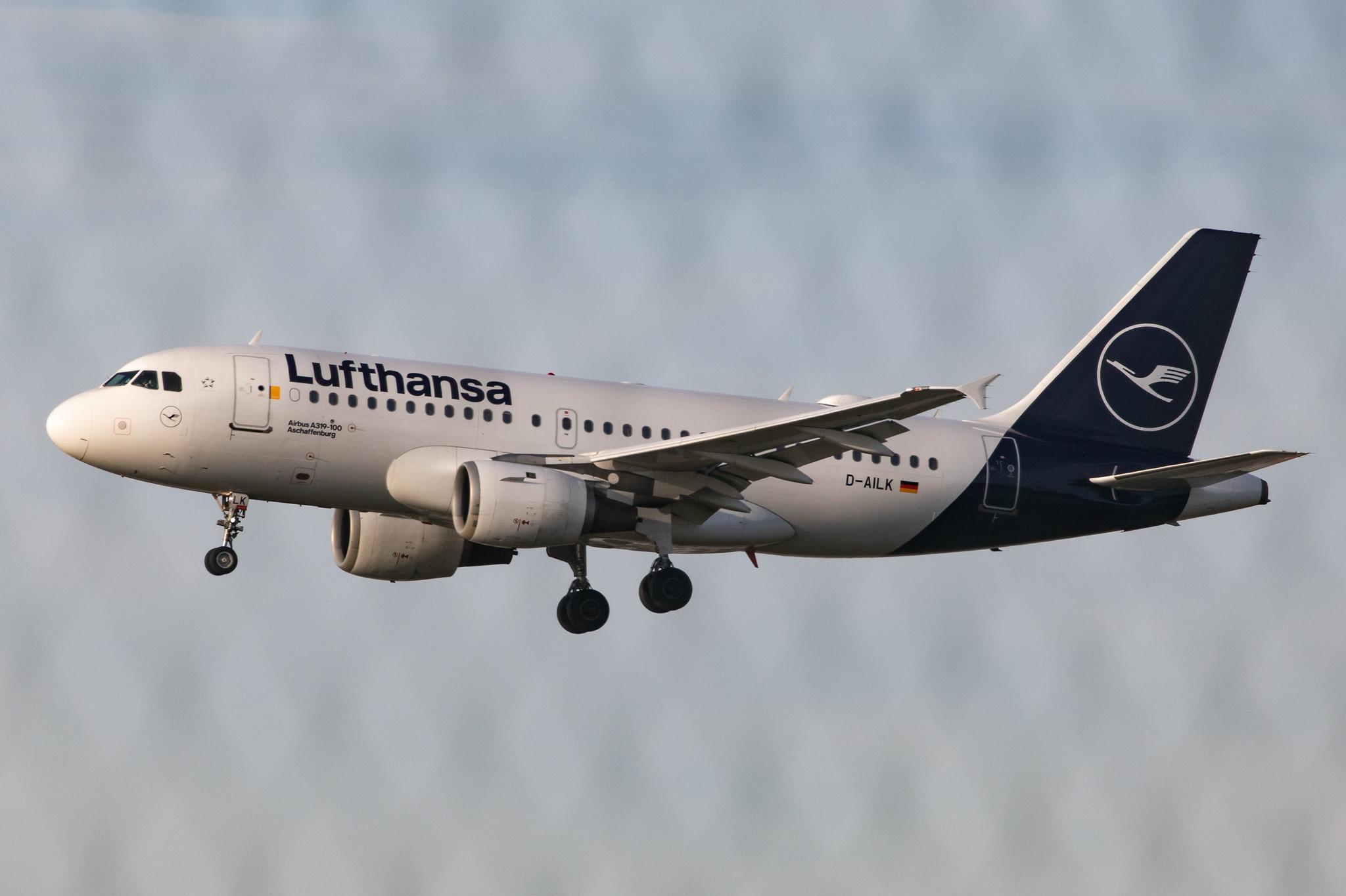 Frankfurt Airport: Lufthansa (LH / DLH) |  Airbus A319-114 A319 | D-AILK | MSN 0679