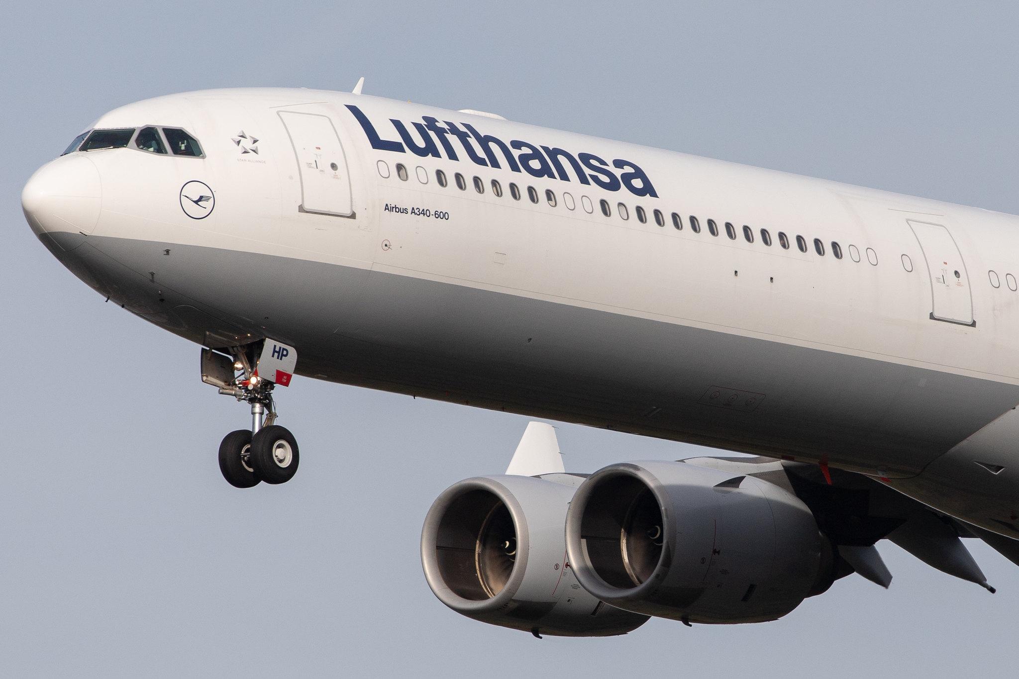 Frankfurt Airport: Lufthansa (LH / DLH) |  Airbus A340-642 A346 | D-AIHP | MSN 0771