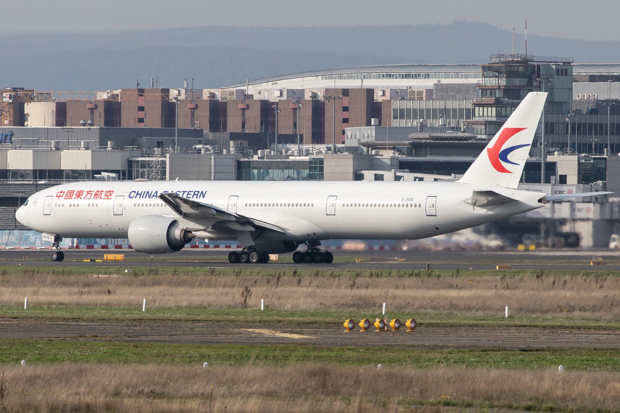 Frankfurt Airport: China Eastern Airlines (MU / CES) |  Boeing 777-39P(ER) B77W | B-2005 | MSN 43271