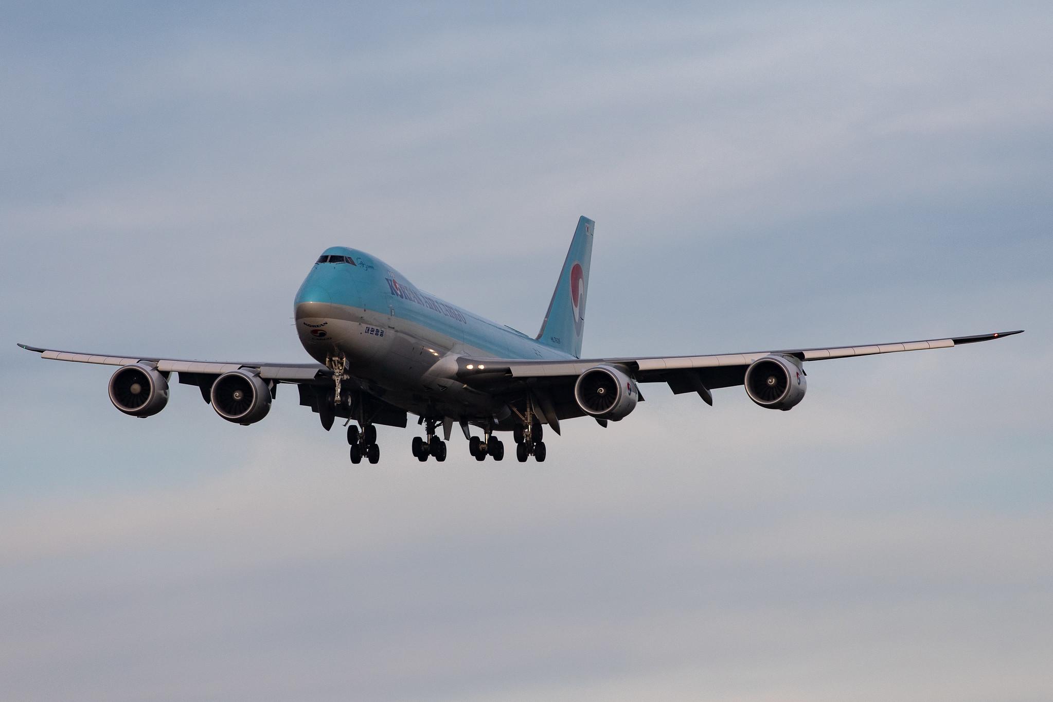 Frankfurt Airport: Korean Air Cargo (KE / KAL) | Operator: Korean Air |  Boeing 747-8B5(F) B748 | HL7629 | MSN 37657