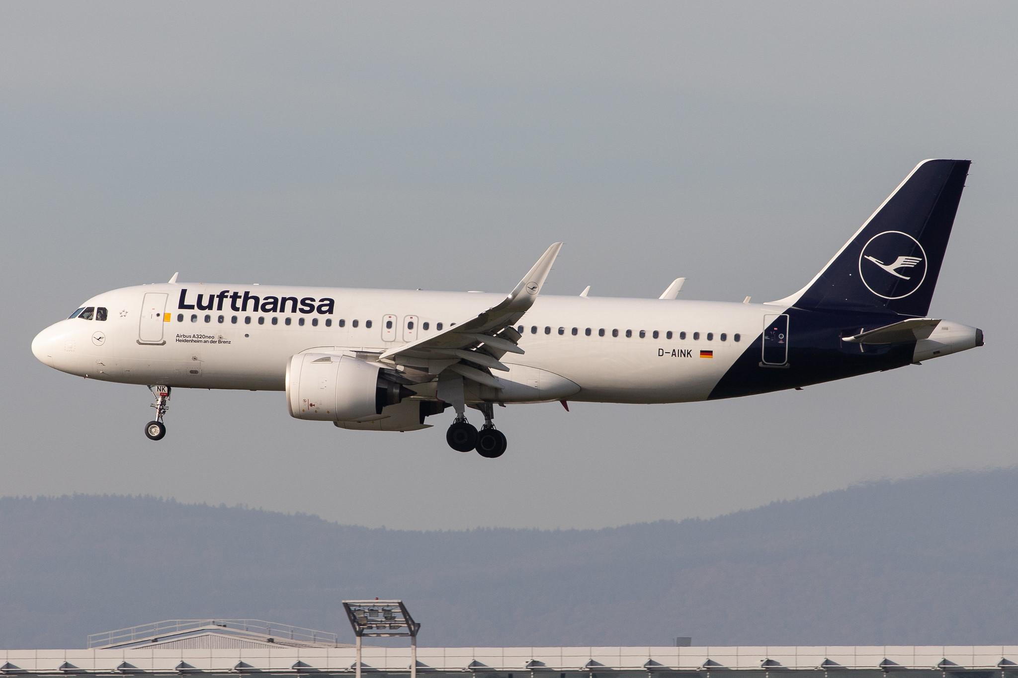 Frankfurt Airport: Lufthansa (LH / DLH) |  Airbus A320-271N A20N | D-AINK | MSN 8249