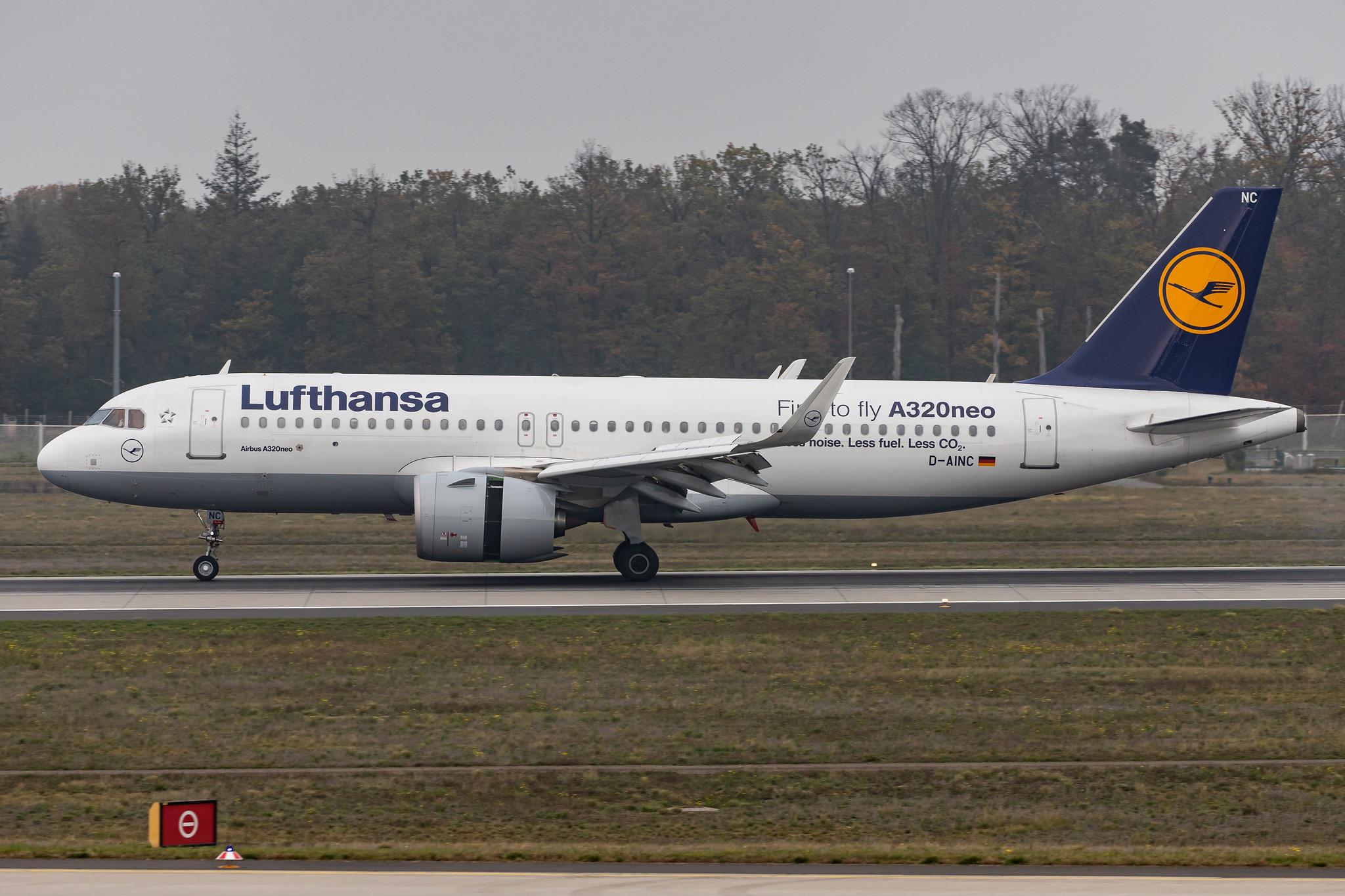 Frankfurt Airport: Lufthansa (LH / DLH) |  Airbus A320-271N A20N | D-AINC | MSN 6920