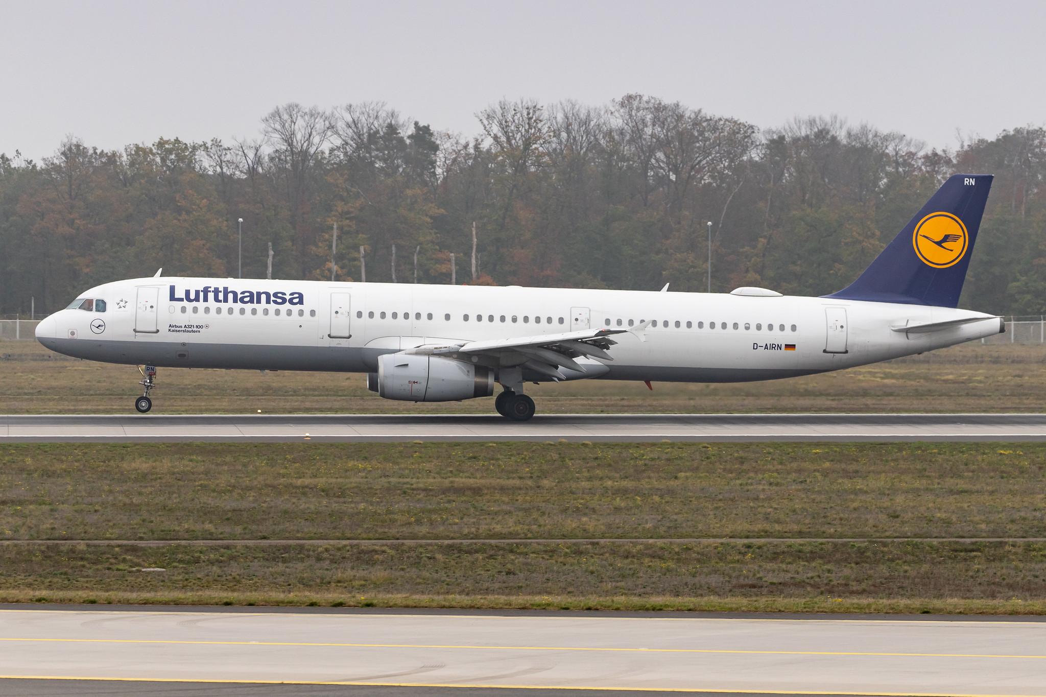 Frankfurt Airport: Lufthansa (LH / DLH) |  Airbus A321-131 A321 | D-AIRN | MSN 0560