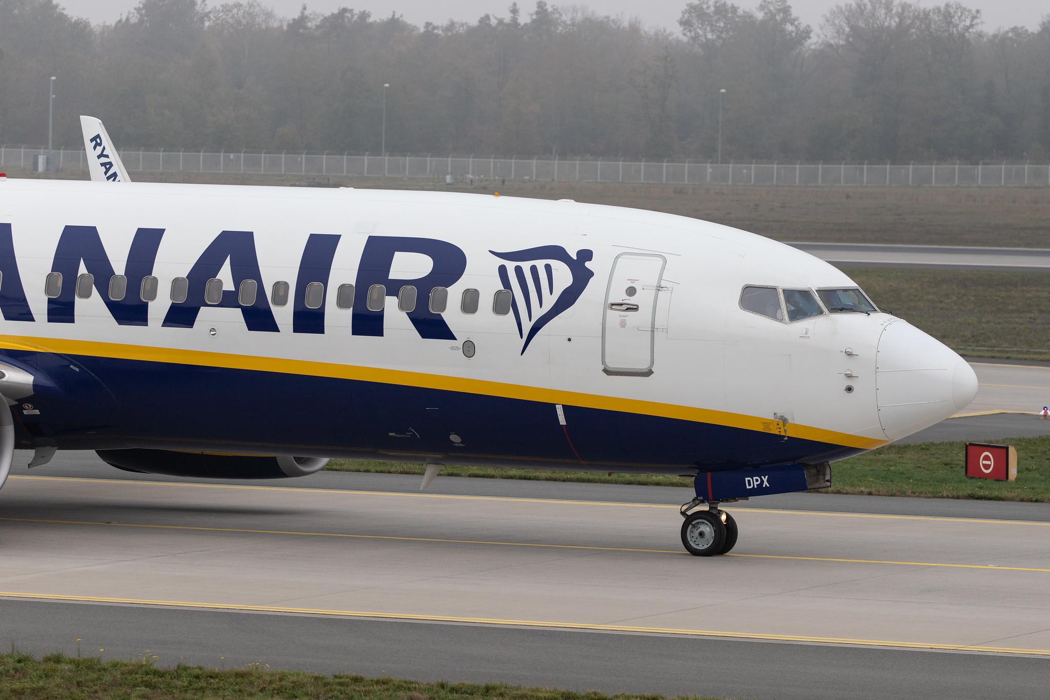 Frankfurt Airport: Ryanair (FR / RYR) |  Boeing 737-8AS B738 | EI-DPX | MSN 35553