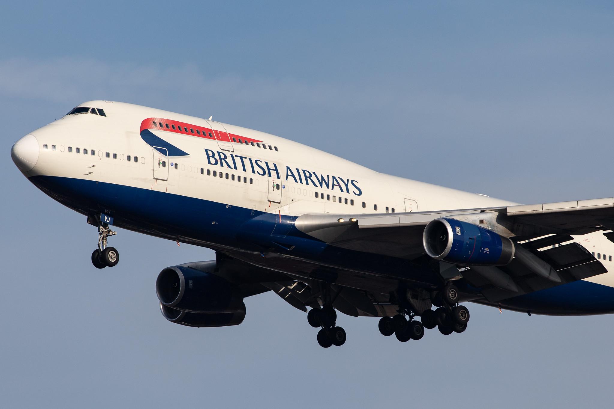 London Heathrow Airport: British Airways (BA / BAW) |  Boeing 747-436 B744 | G-CIVJ | MSN 25817