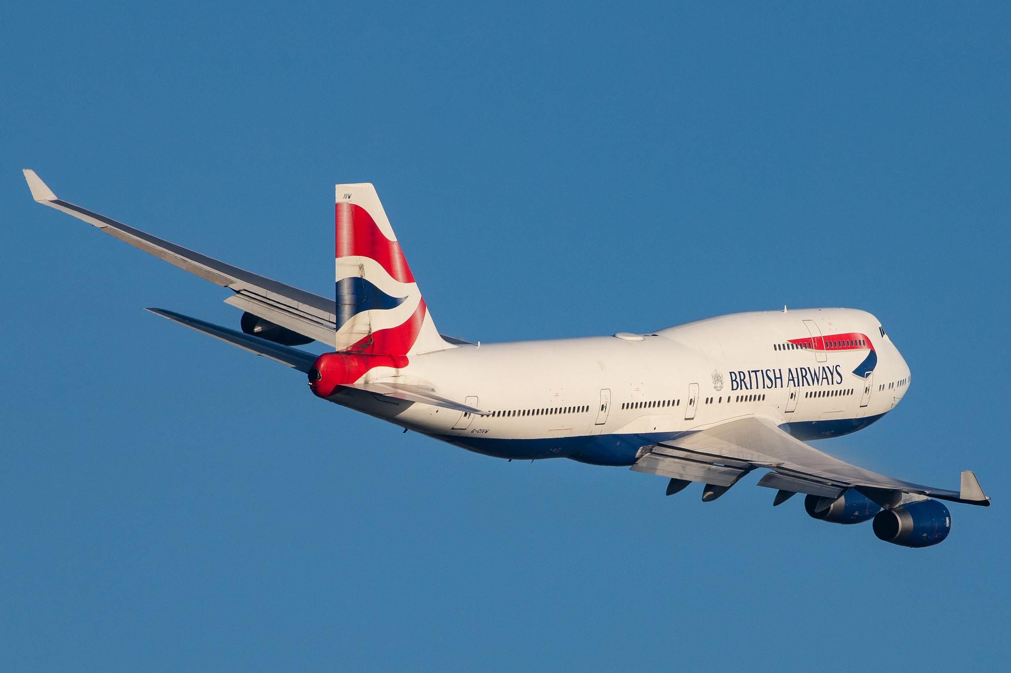London Heathrow Airport: British Airways (BA / BAW) |  Boeing 747-436 B744 | G-CIVW | MSN 25822