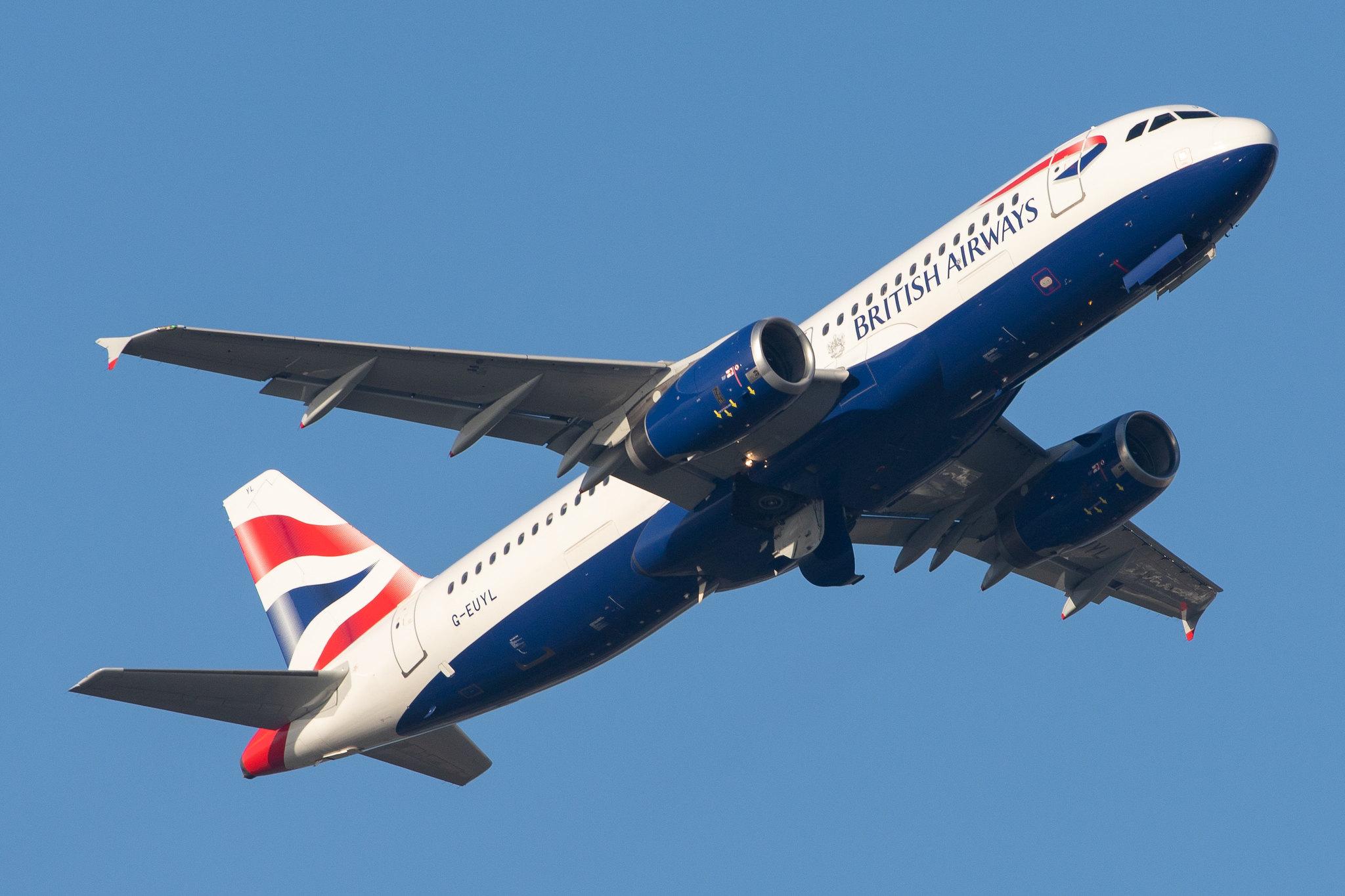 London Heathrow Airport: British Airways (BA / BAW) |  Airbus A320-232 A320 | G-EUYL | MSN 4725
