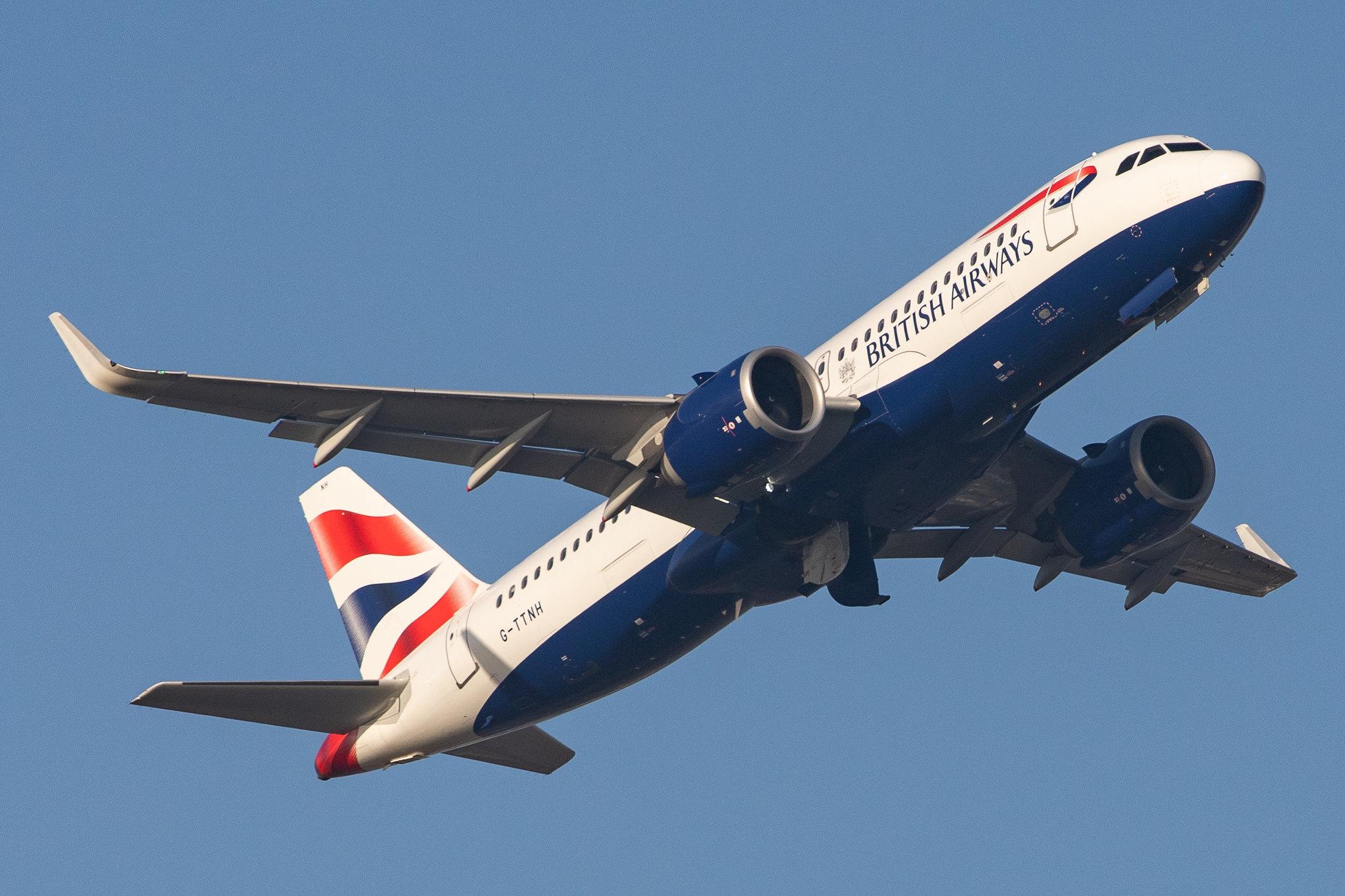 London Heathrow Airport: British Airways (BA / BAW) |  Airbus A320-251N A20N | G-TTNH | MSN 8489