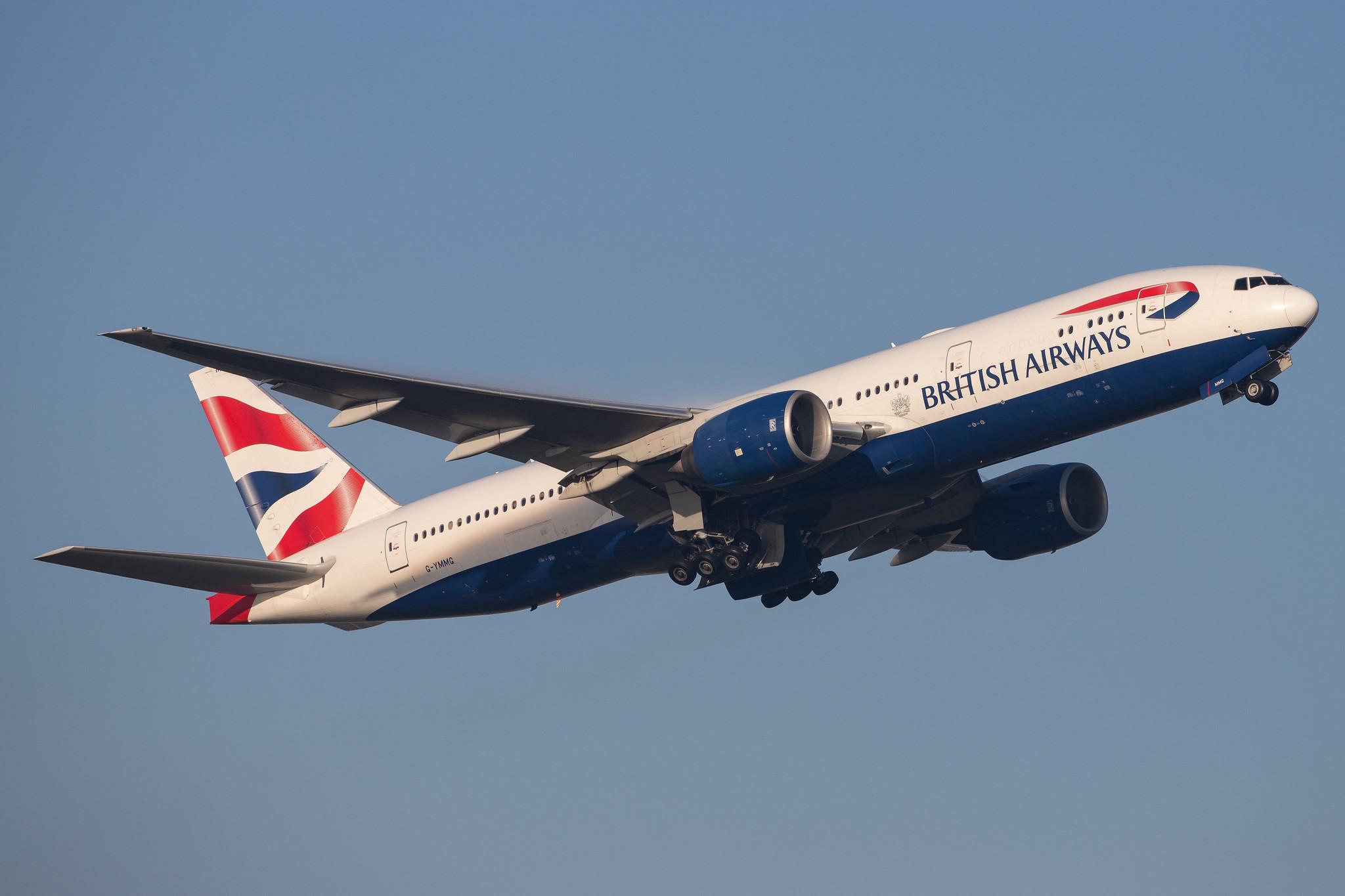 London Heathrow Airport: British Airways (BA / BAW) |  Boeing 777-236(ER) B772 | G-YMMG | MSN 30308