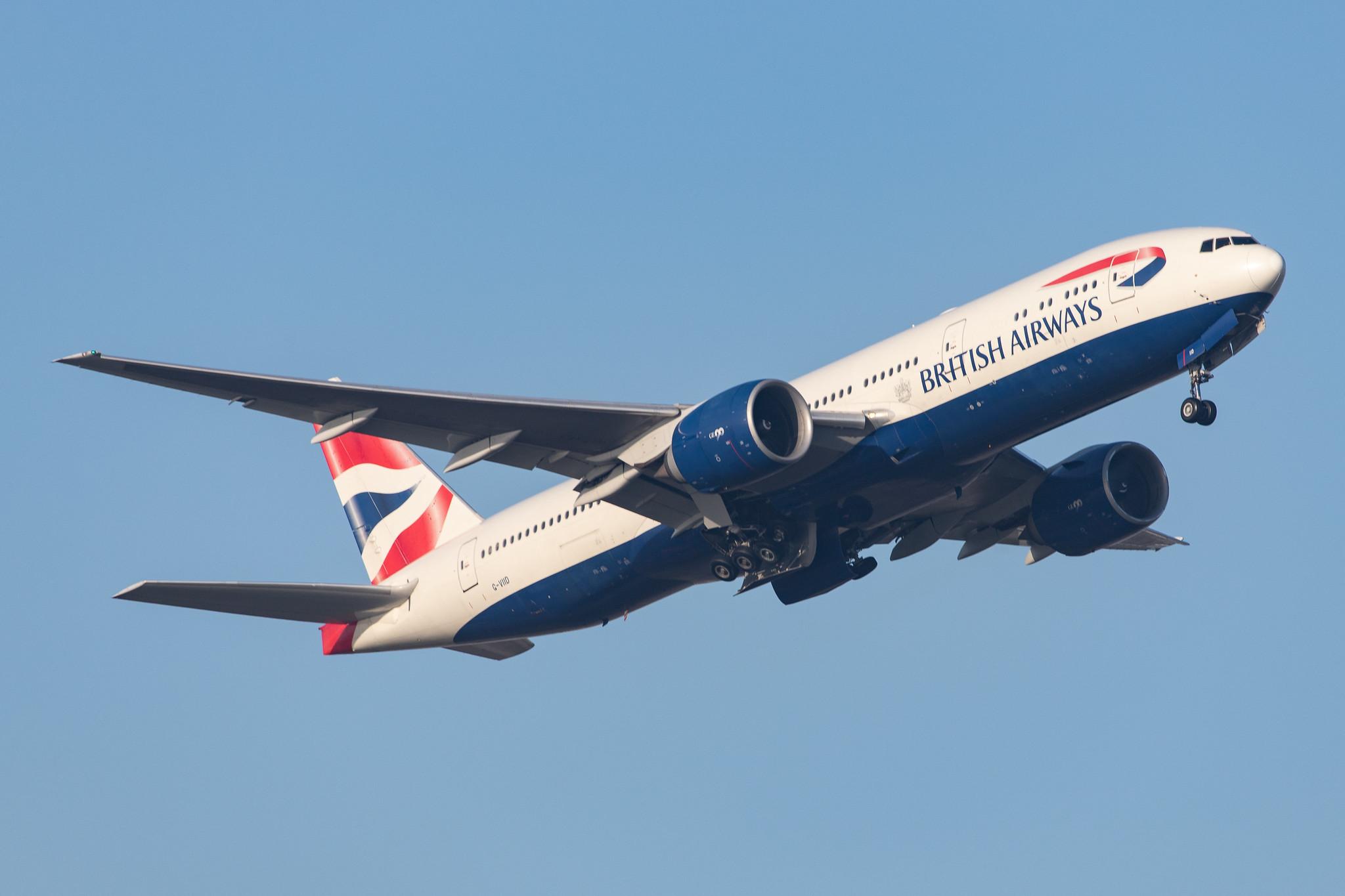 London Heathrow Airport: British Airways (BA / BAW) |  Boeing 777-236(ER) B772 | G-VIID | MSN 27486