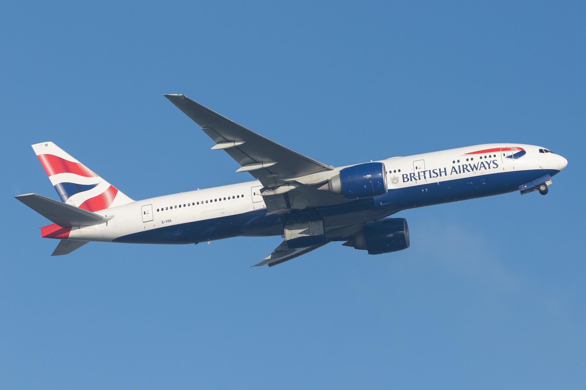 London Heathrow Airport: British Airways (BA / BAW) |  Boeing 777-236(ER) B772 | G-VIIS | MSN 29323