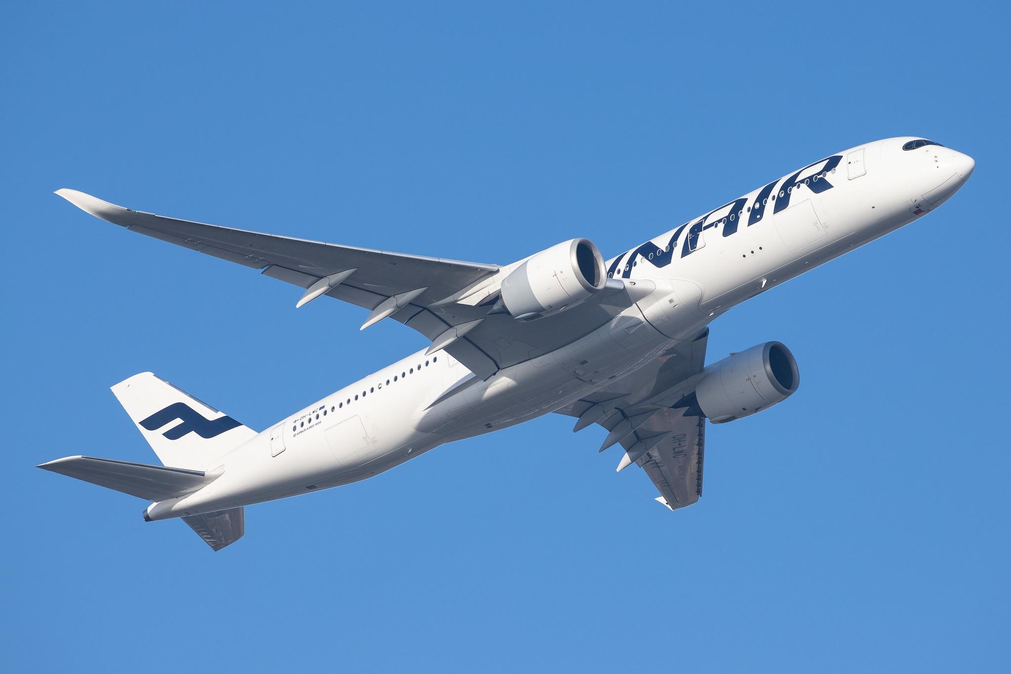 London Heathrow Airport: Finnair (AY / FIN) |  Airbus A350-941 A359 | OH-LWC | MSN 020