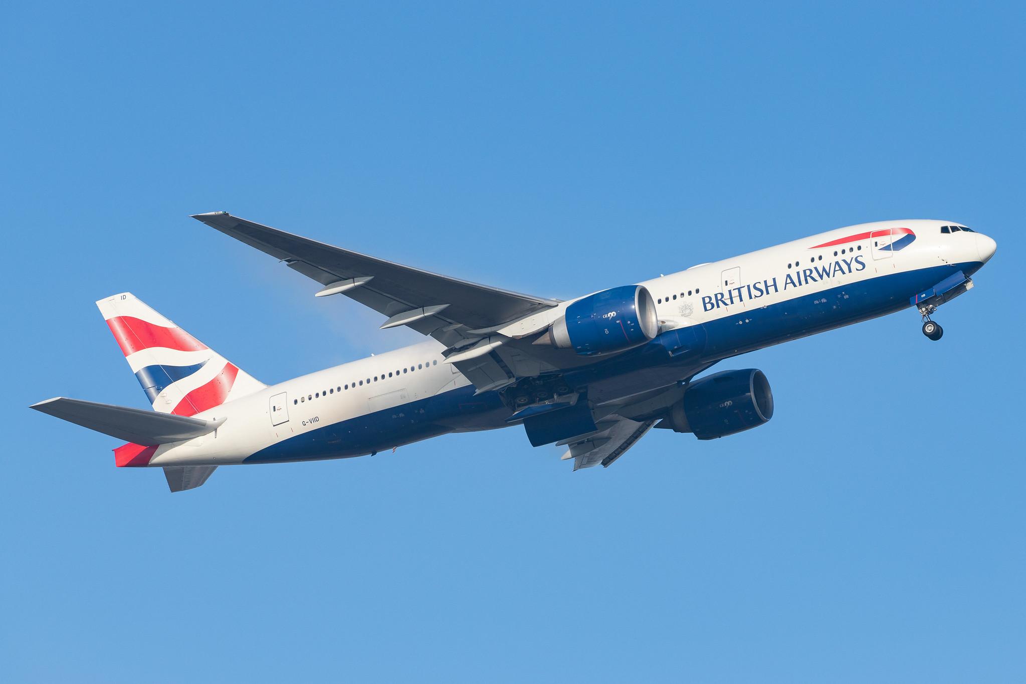London Heathrow Airport: British Airways (BA / BAW) |  Boeing 777-236(ER) B772 | G-VIID | MSN 27486