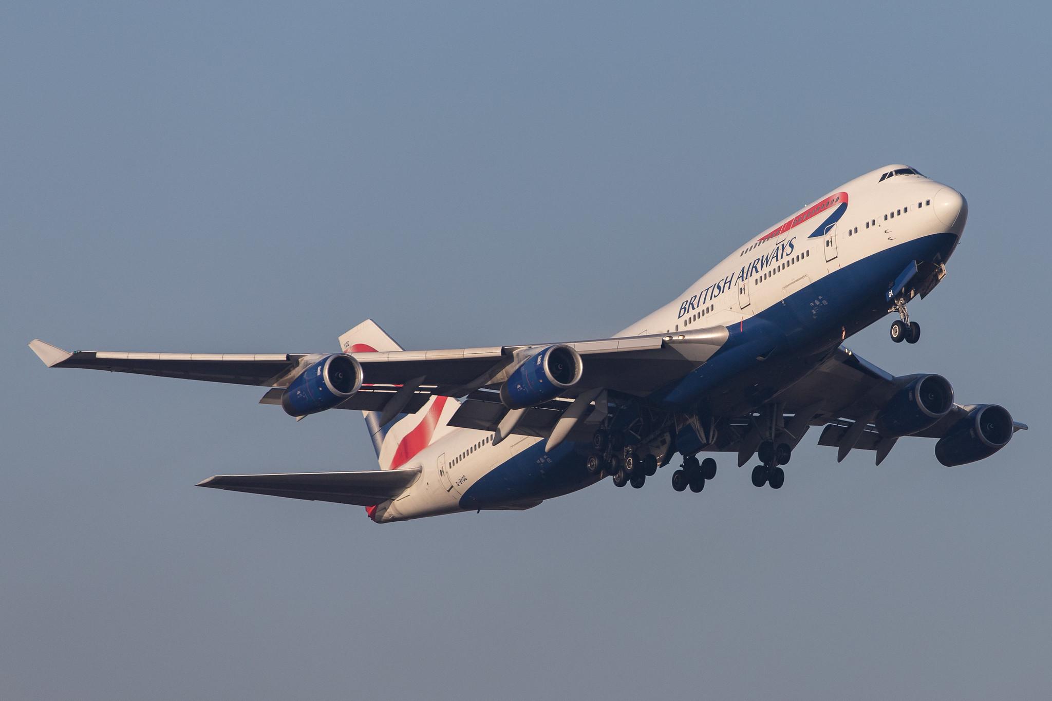London Heathrow Airport: British Airways (BA / BAW) |  Boeing 747-436 B744 | G-BYGG | MSN 28859