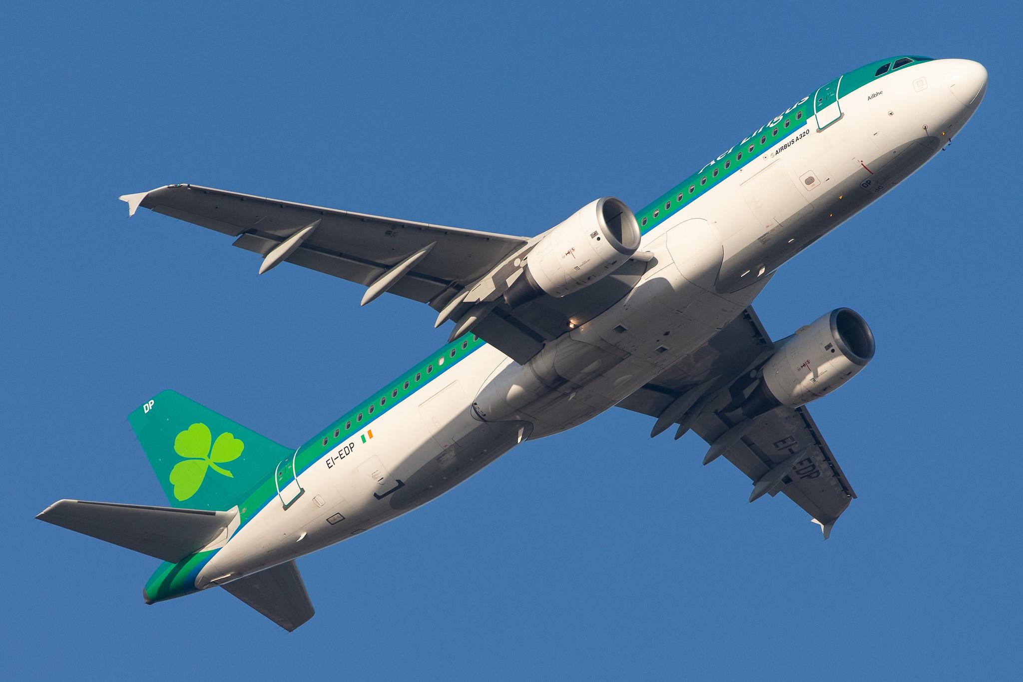 London Heathrow Airport: Aer Lingus (EI / EIN) |  Airbus A320-214 A320 | EI-EDP | MSN 3781